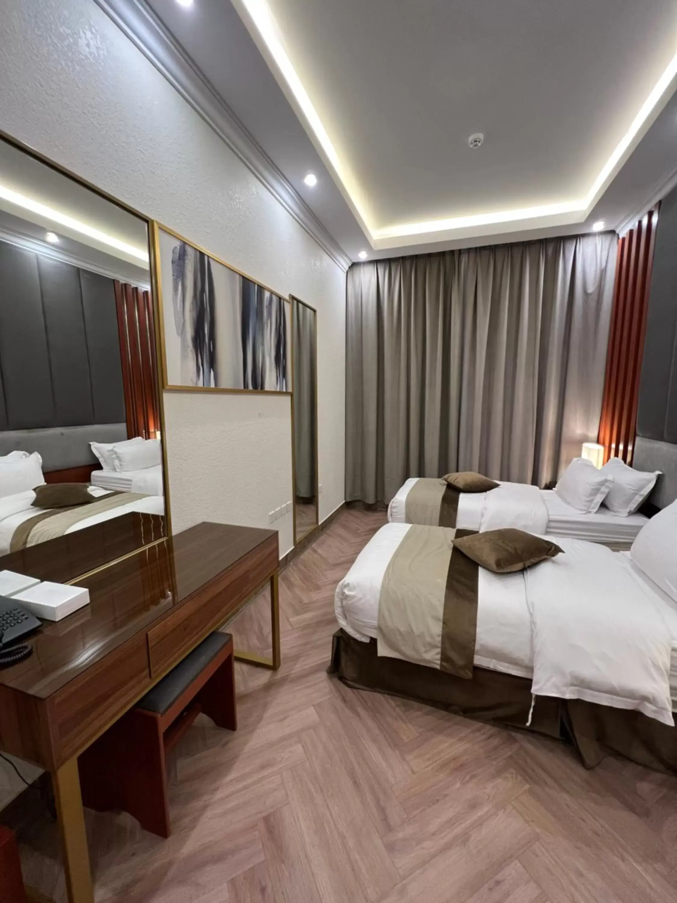 Bed in Smayah Hotel Bed in Smayah Hotel