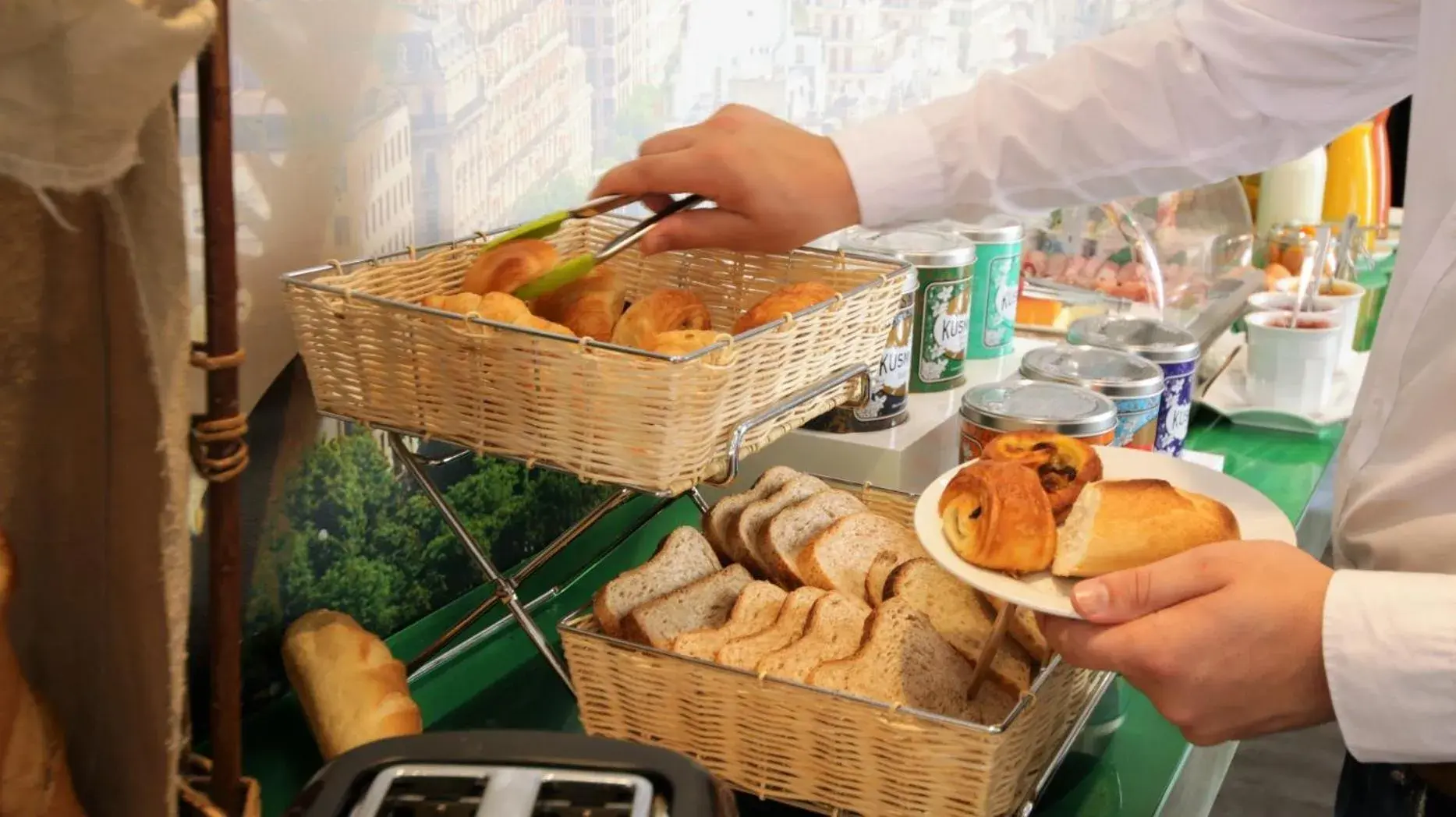 Breakfast in Hotel Alpha Paris Tour Eiffel