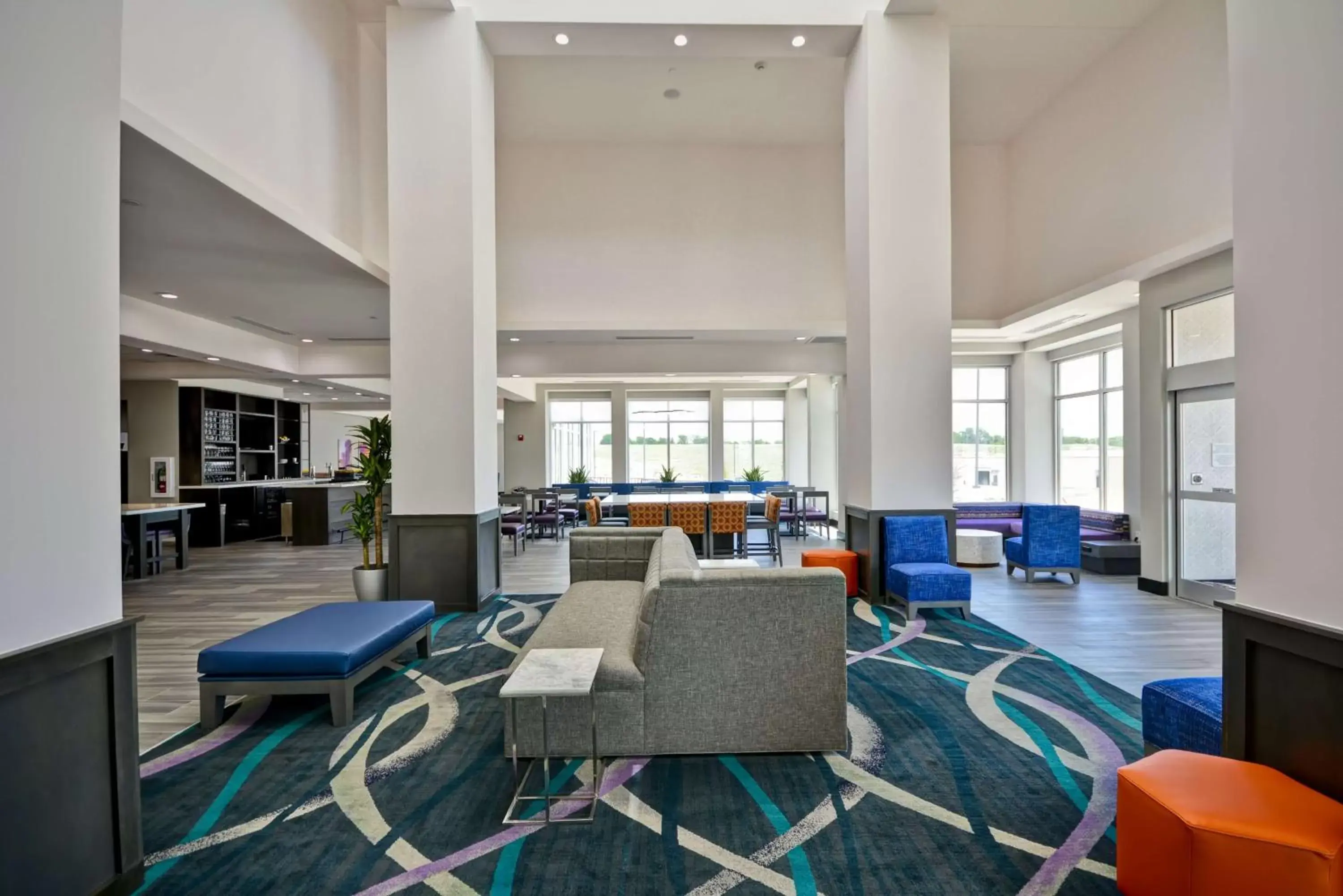 Lobby or reception in Hilton Garden Inn Tulsa-Broken Arrow, OK