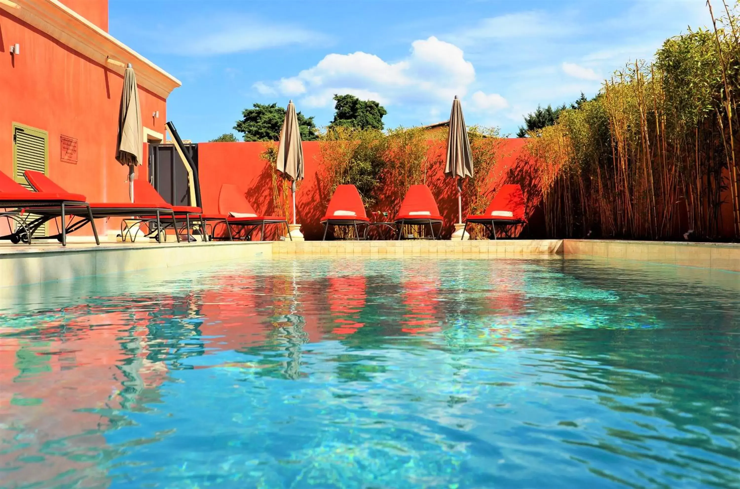 Swimming Pool in Hôtel Liberata & Spa