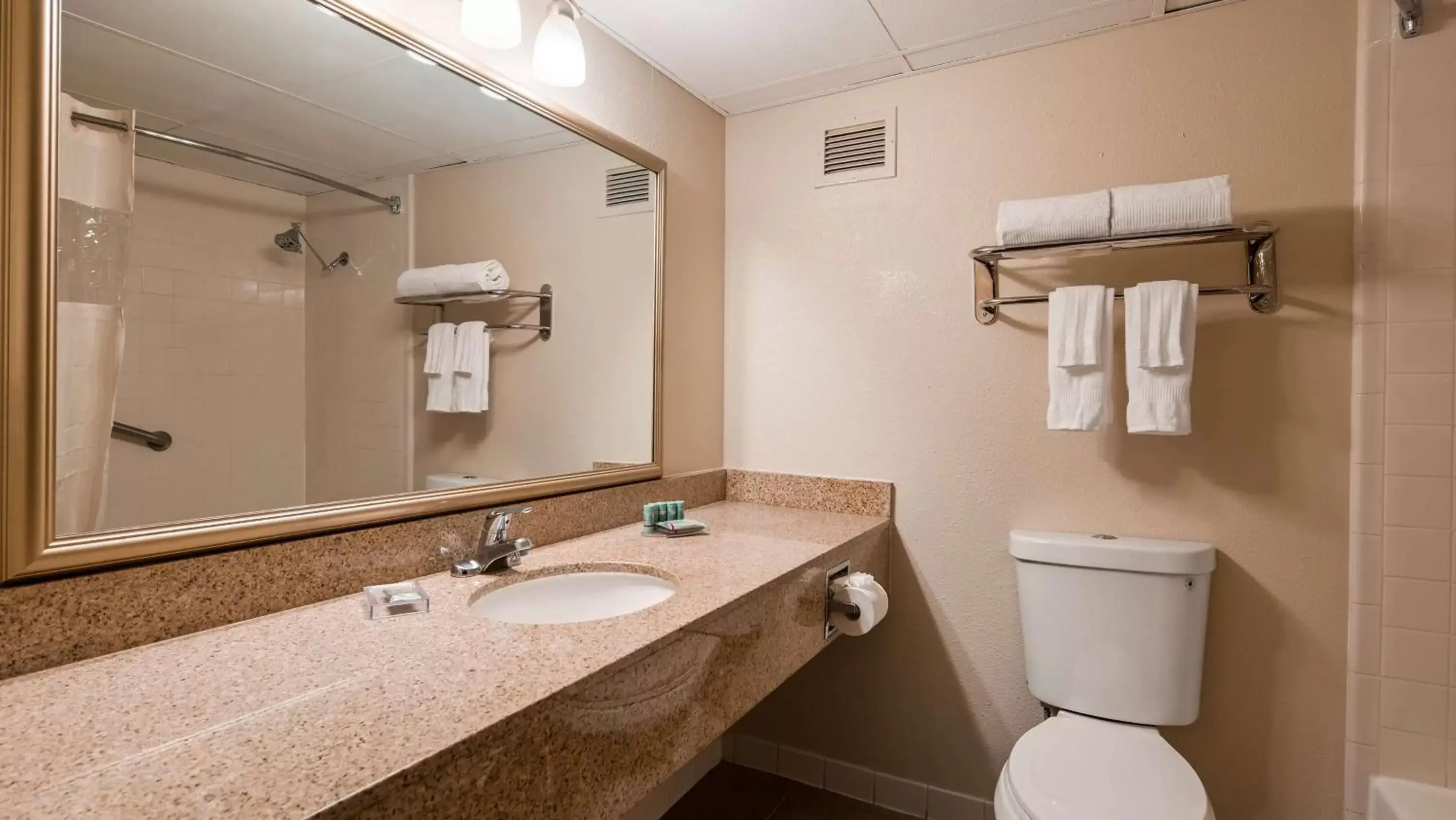 Photo of the whole room, Bathroom in Best Western Charlotte Airport Lower South End Hotel