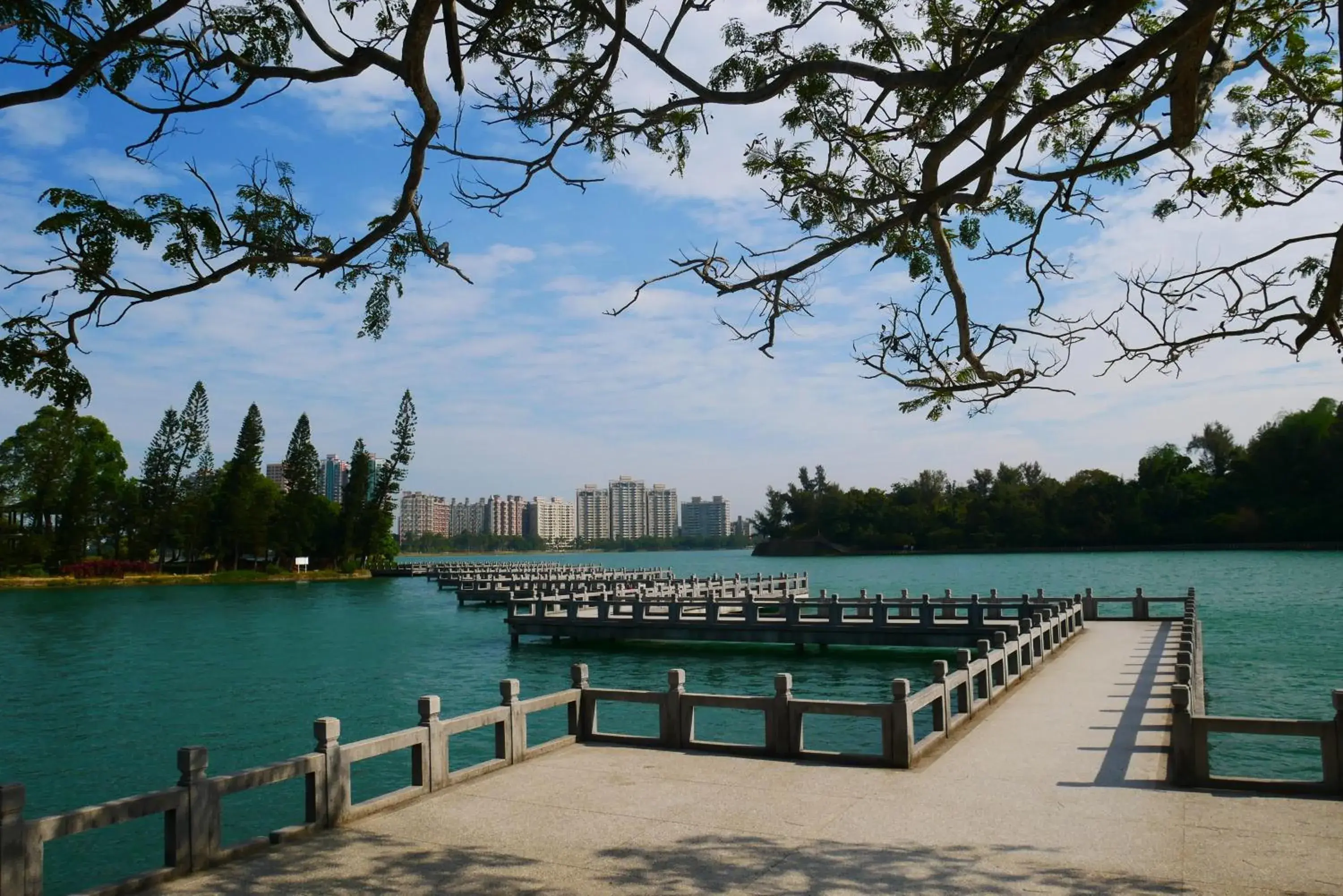 Nearby landmark in Chengching Lakeside Resort