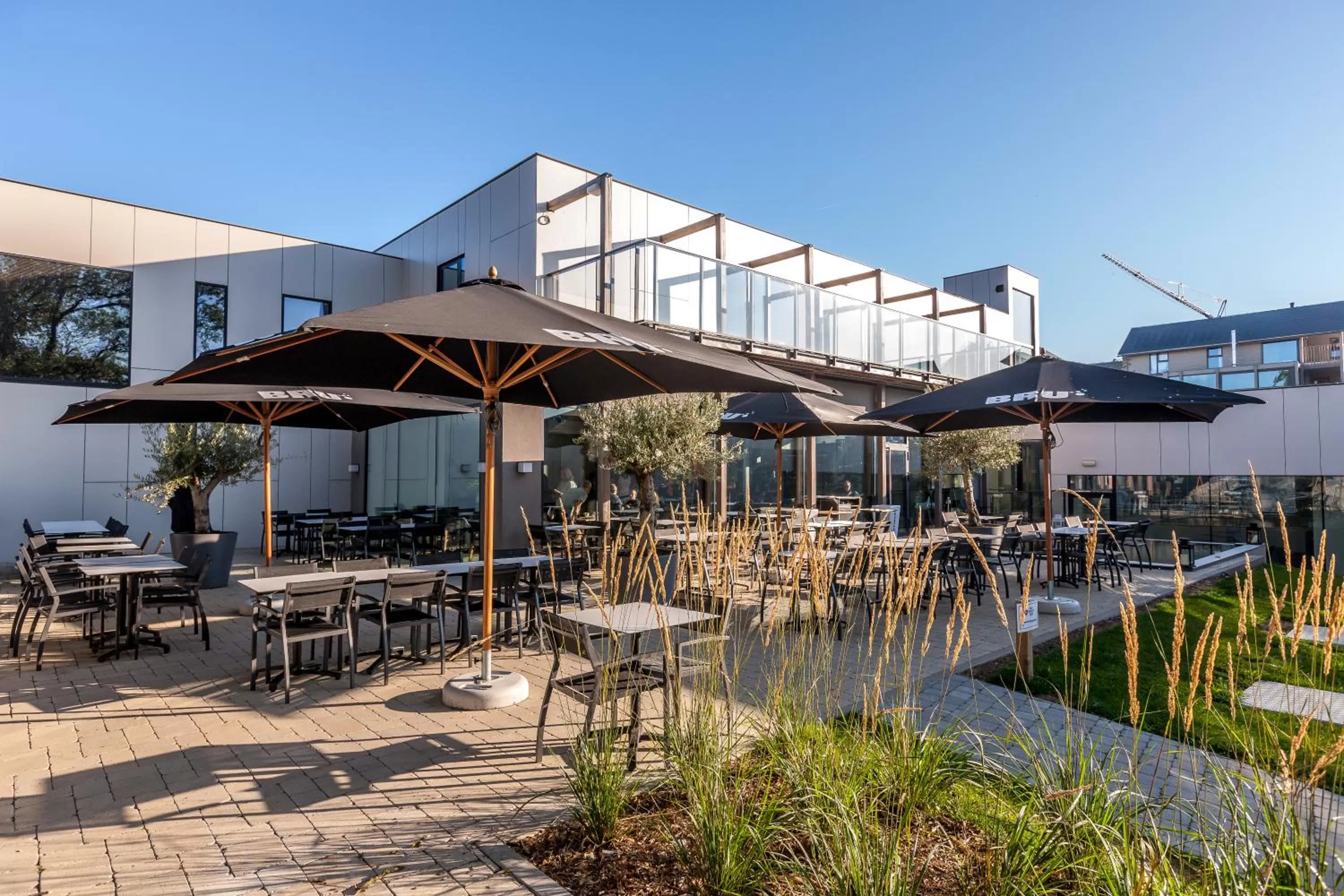 Patio in Golden Lakes Hotel
