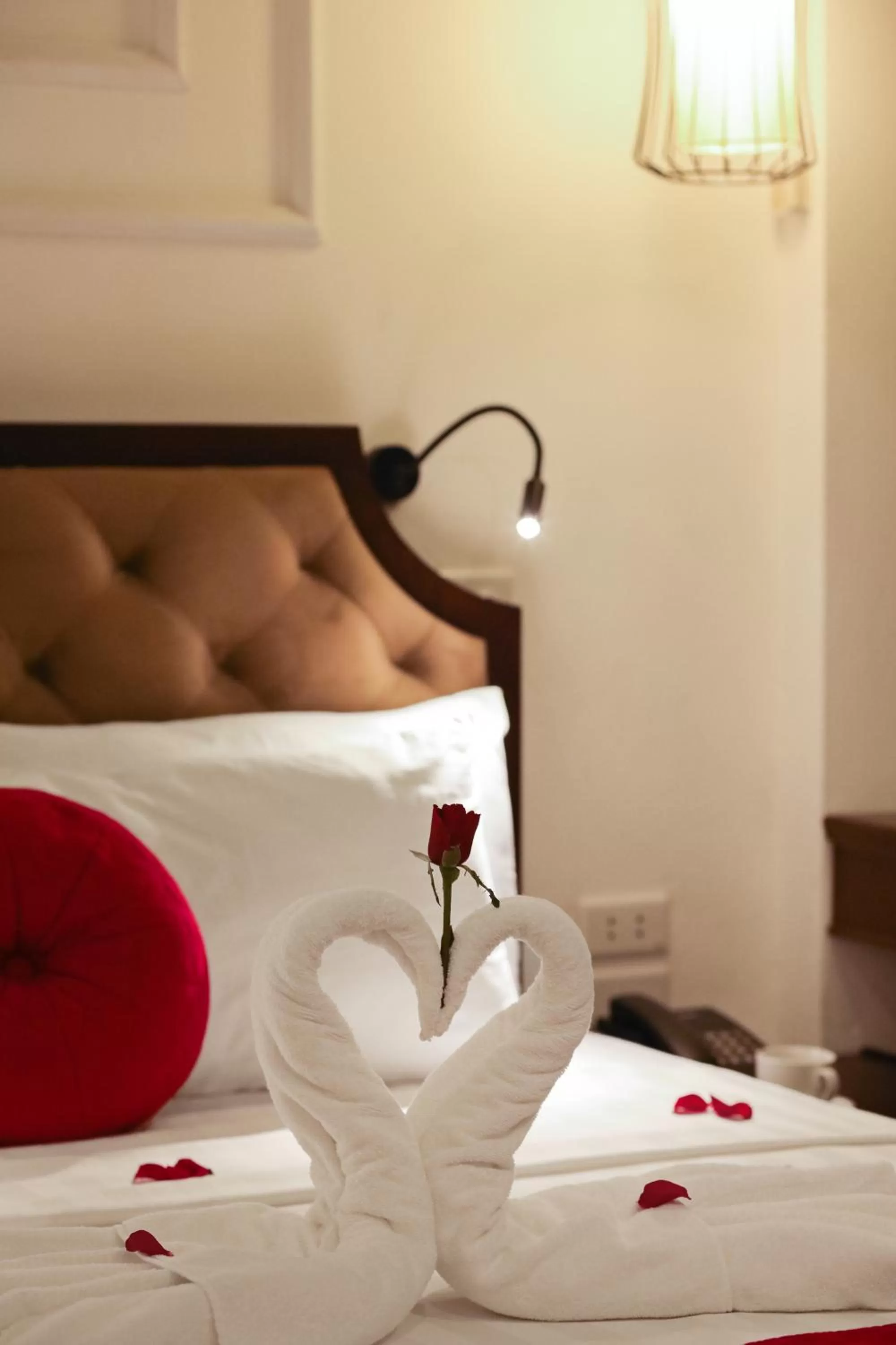 Bedroom, Bed in Hanoi La Vision Hotel