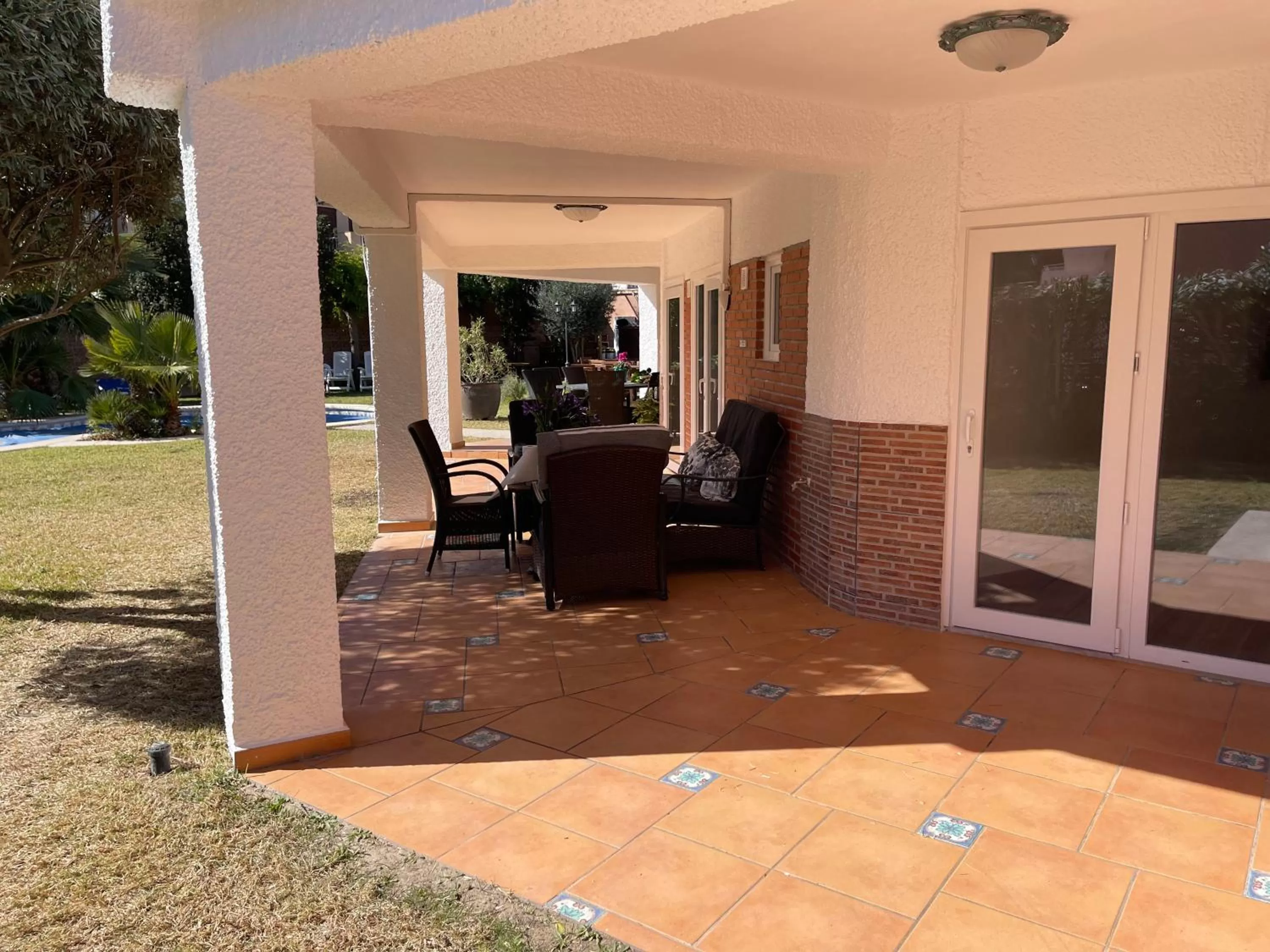 Patio in Anna's garden