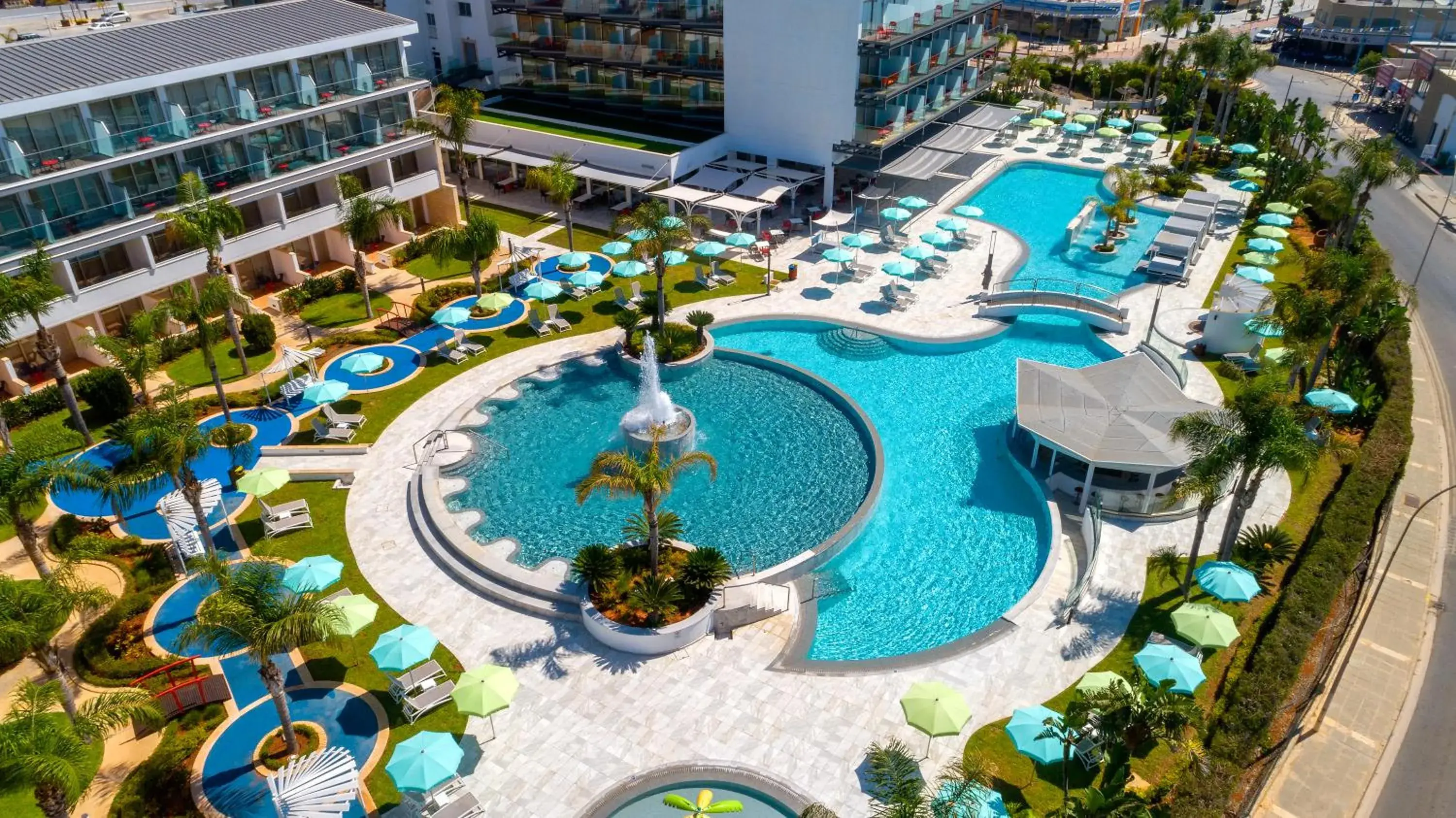 Swimming pool, Pool View in Faros Hotel