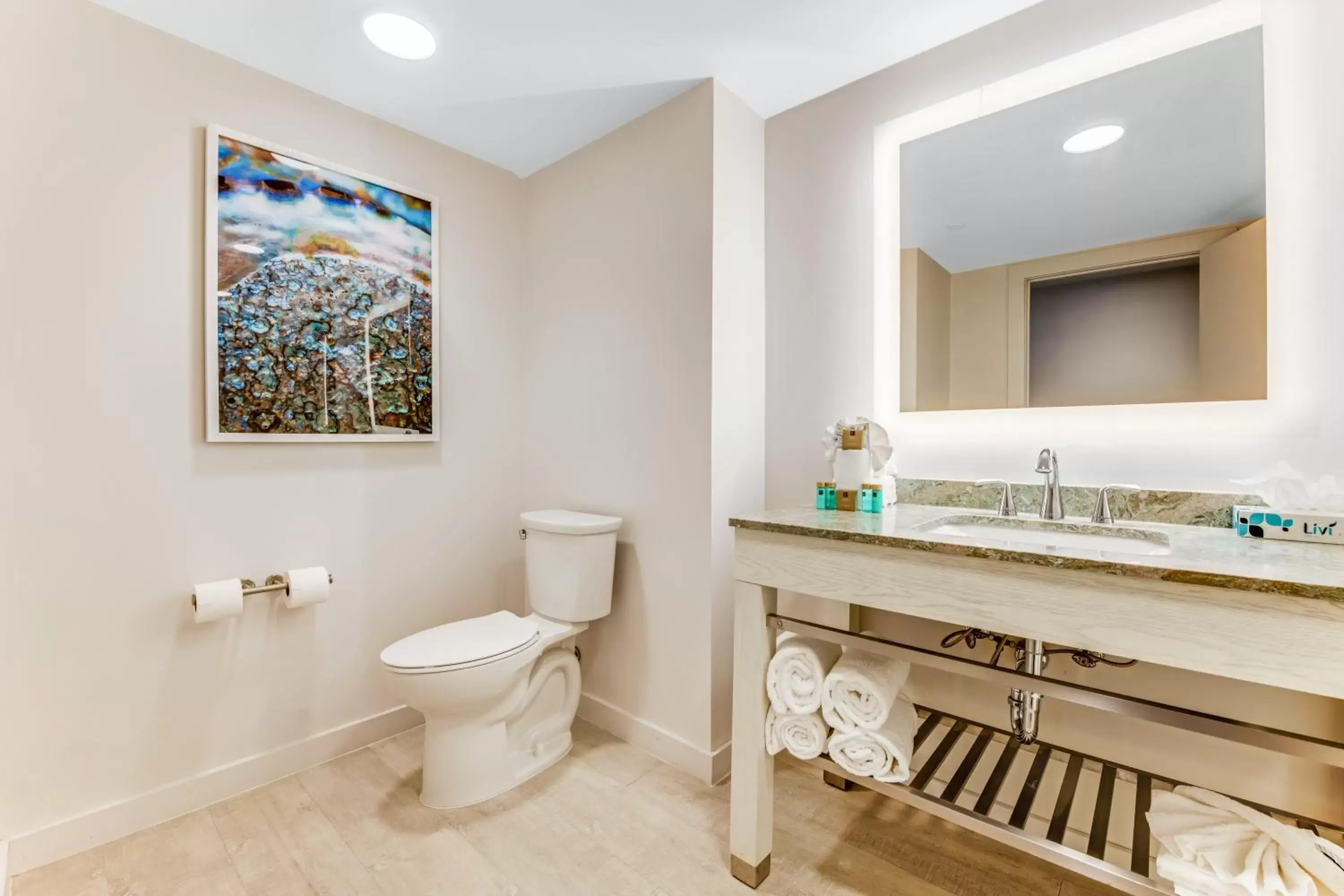 Bathroom in Daytona Grande Oceanfront Resort