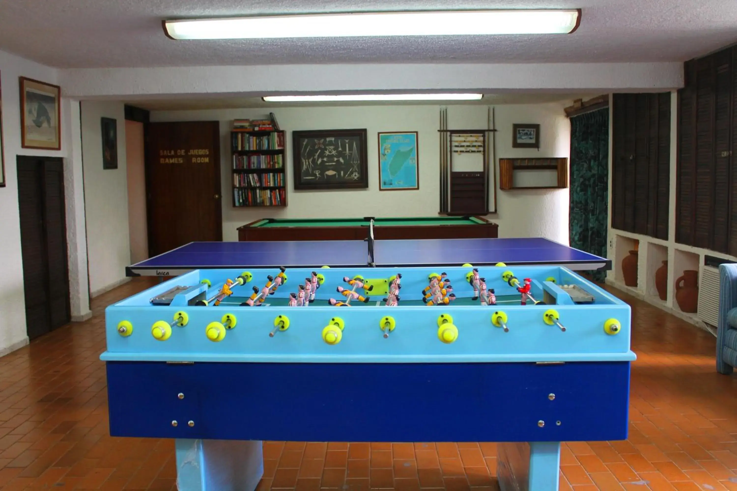 Game Room, Billiards in Casa del Mar Cozumel Hotel & Dive Resort