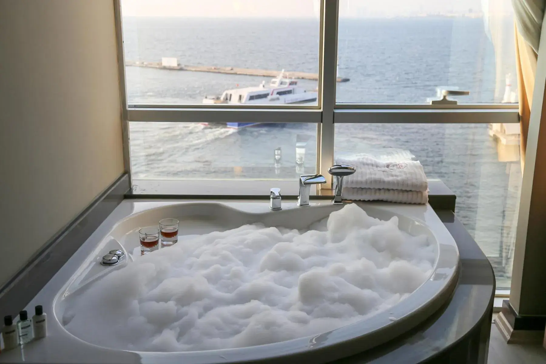 Sea view in Pasaport Pier Hotel Sea view in Pasaport Pier Hotel