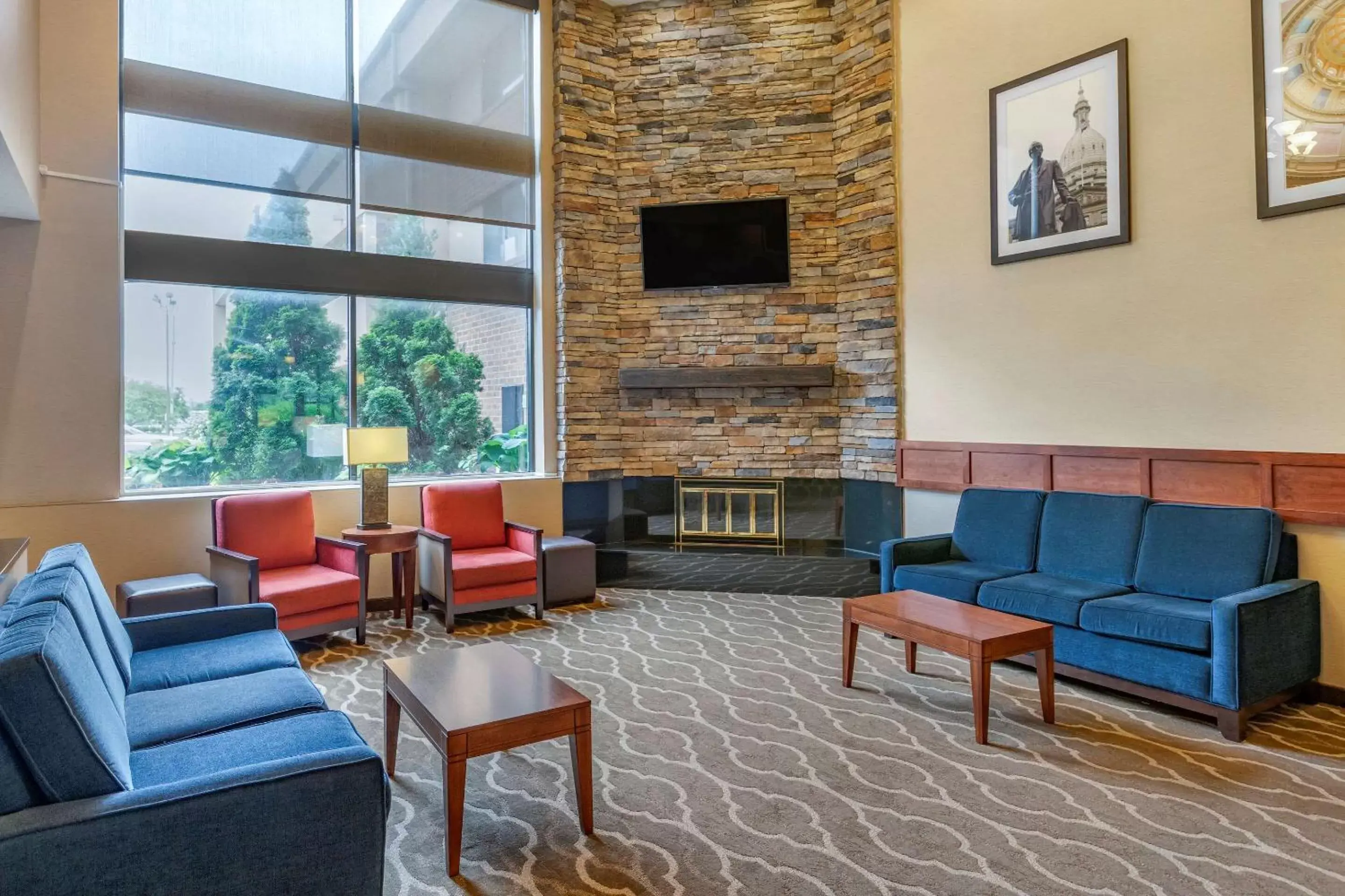 Lobby or reception in Comfort Inn Lansing