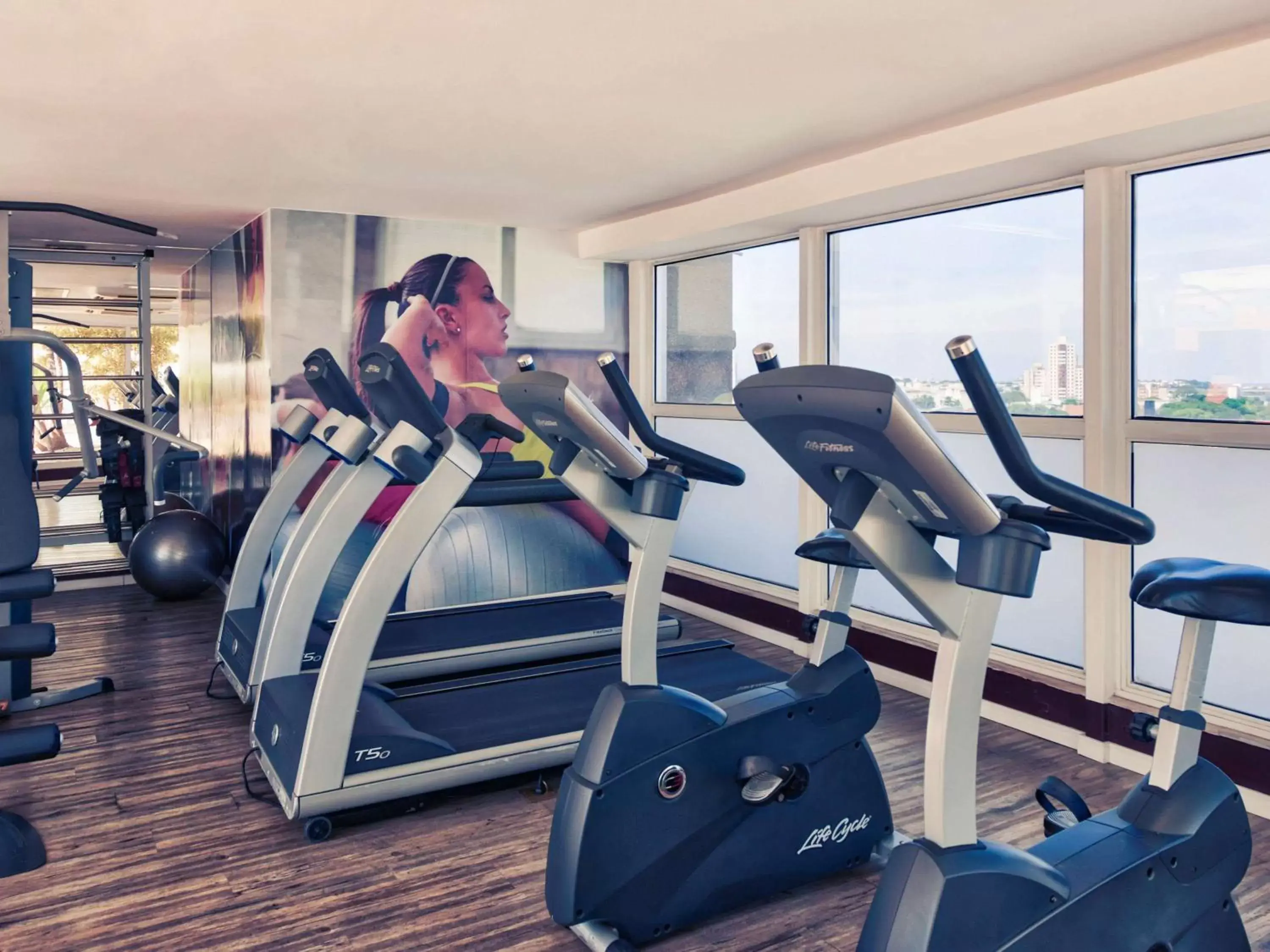 On site, Fitness Center/Facilities in Mercure Campinas