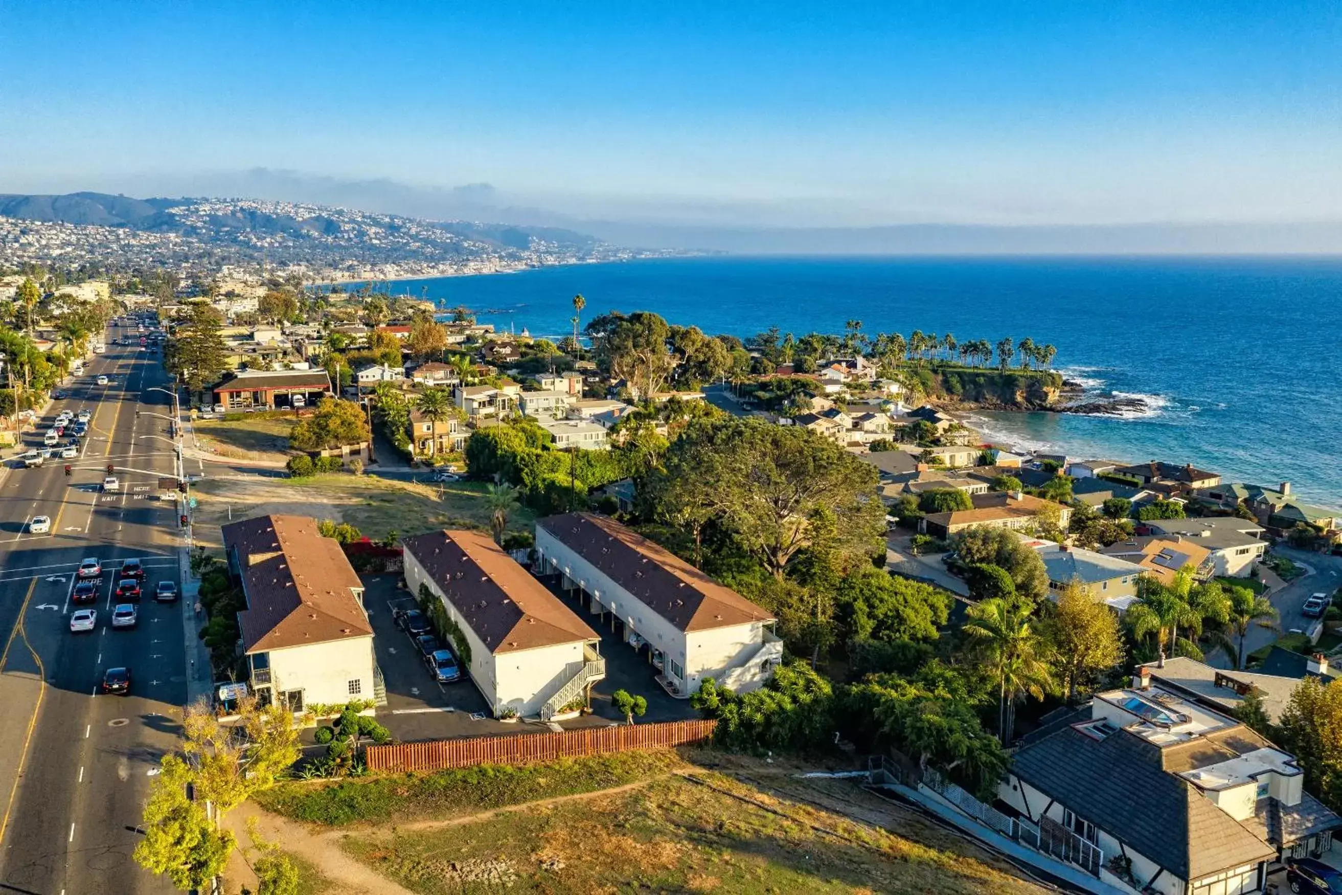 Bird's eye view, Bird's-eye View in Crescent Bay Inn