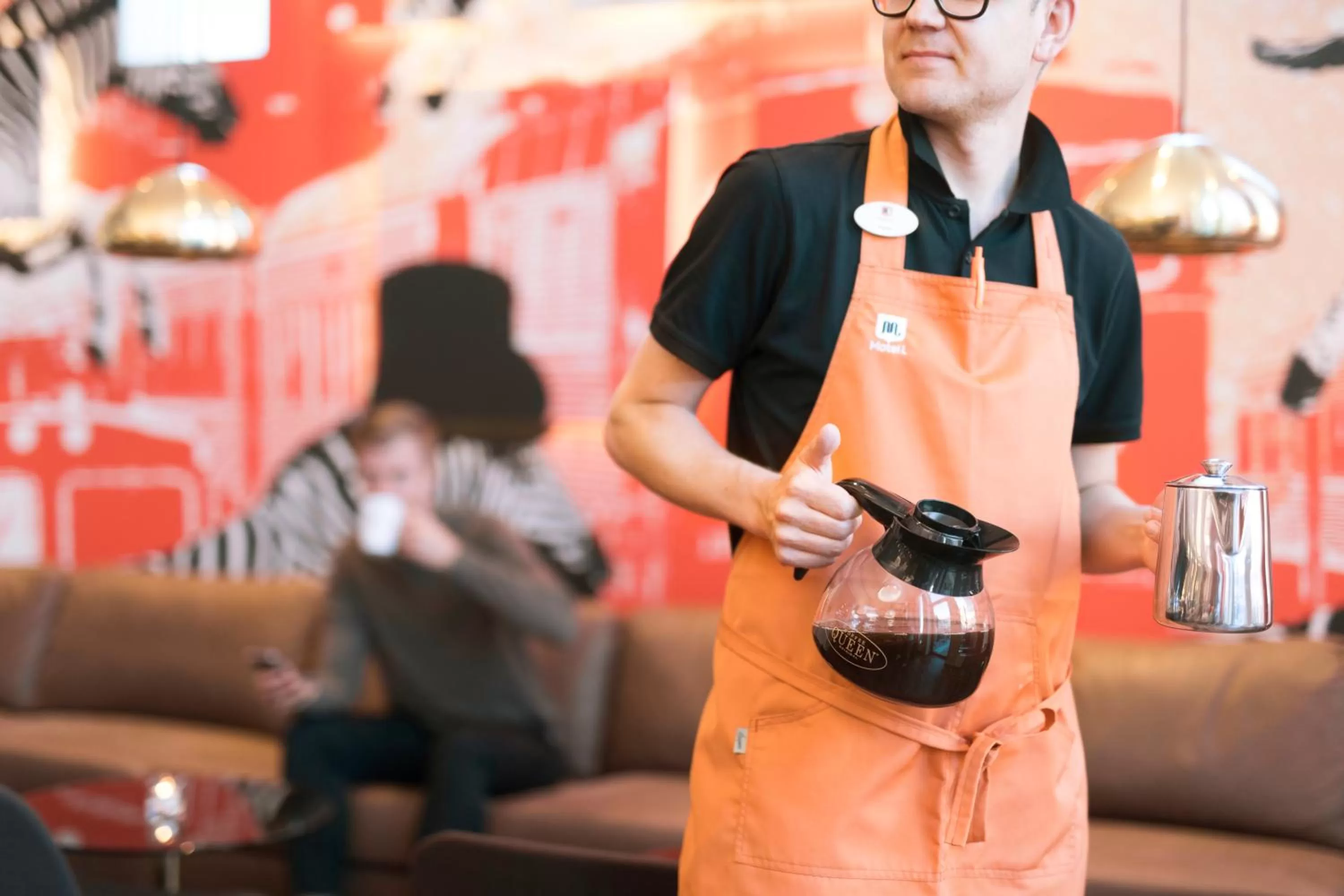 Restaurant/places to eat in Motel L Stockholm Älvsjö