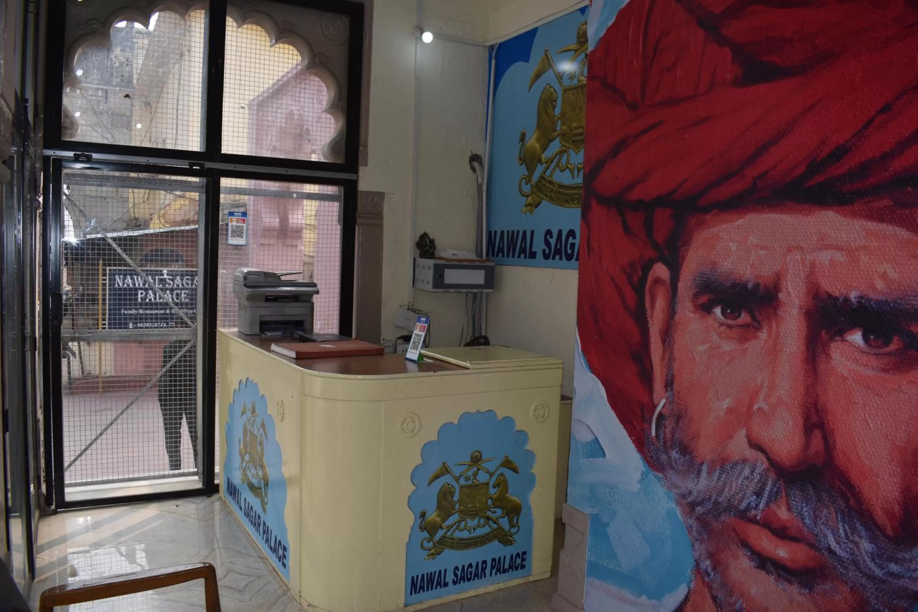 Lobby or reception in Hotel Nawal Sagar Palace - Bundi