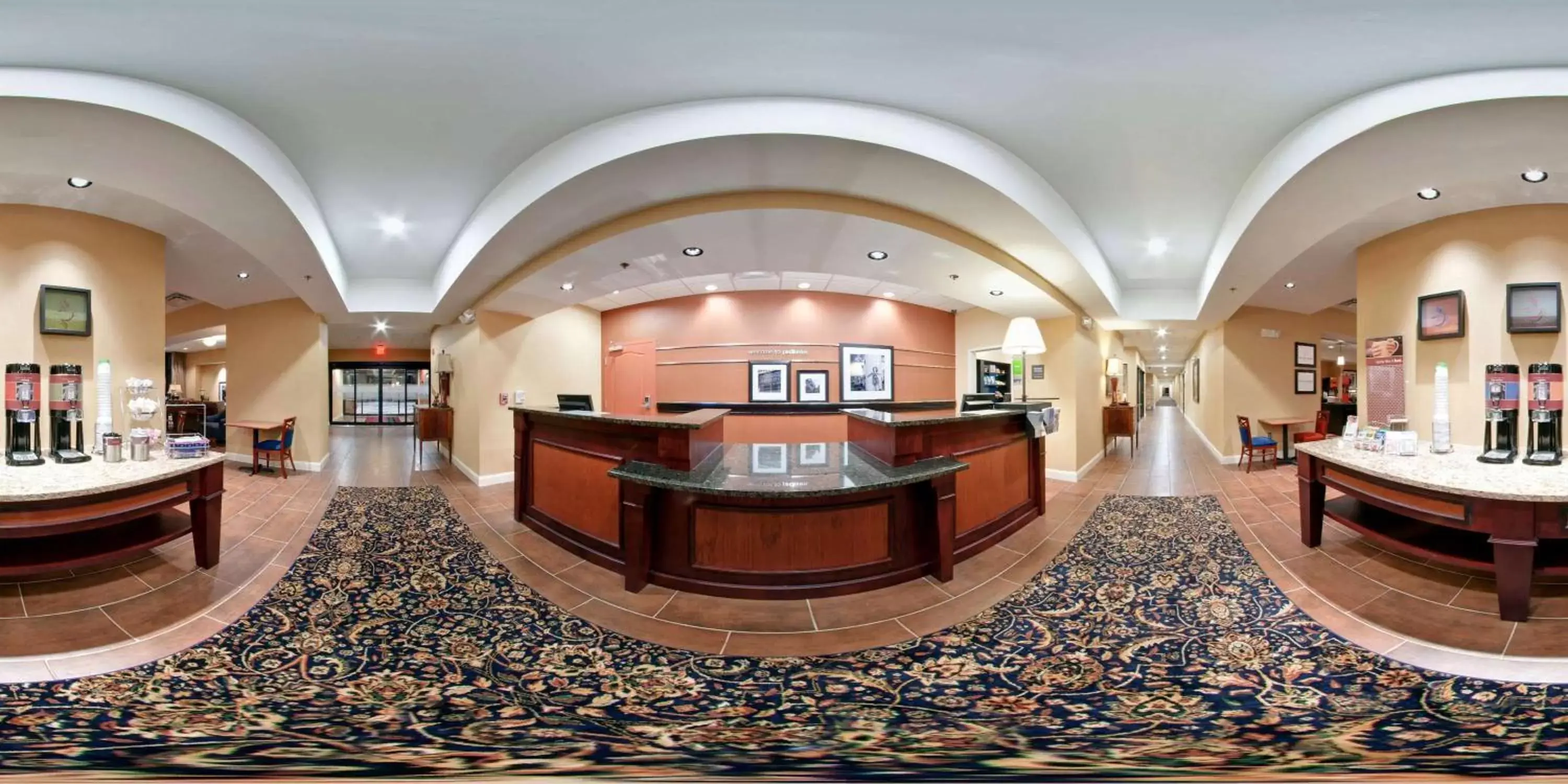 Lobby or reception in Hampton Inn Jackson-College Avenue Lobby or reception in Hampton Inn Jackson-College Avenue