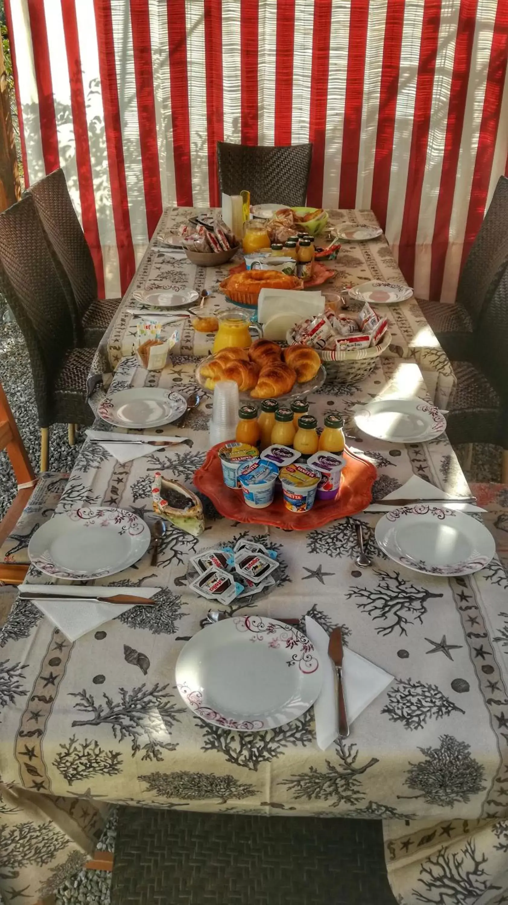 Italian breakfast in B&B Tifeo