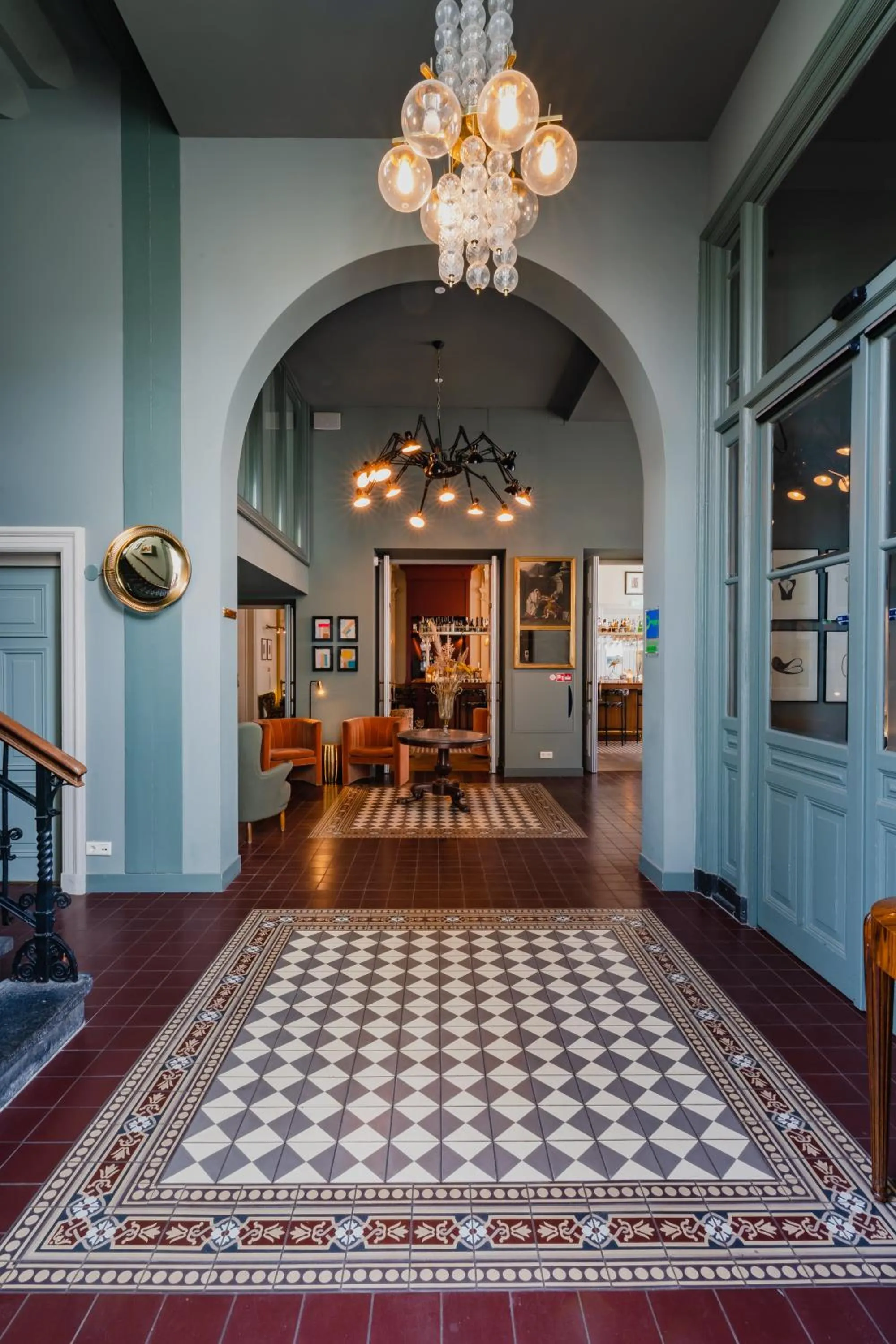 Lobby or reception in Hotel Mercier