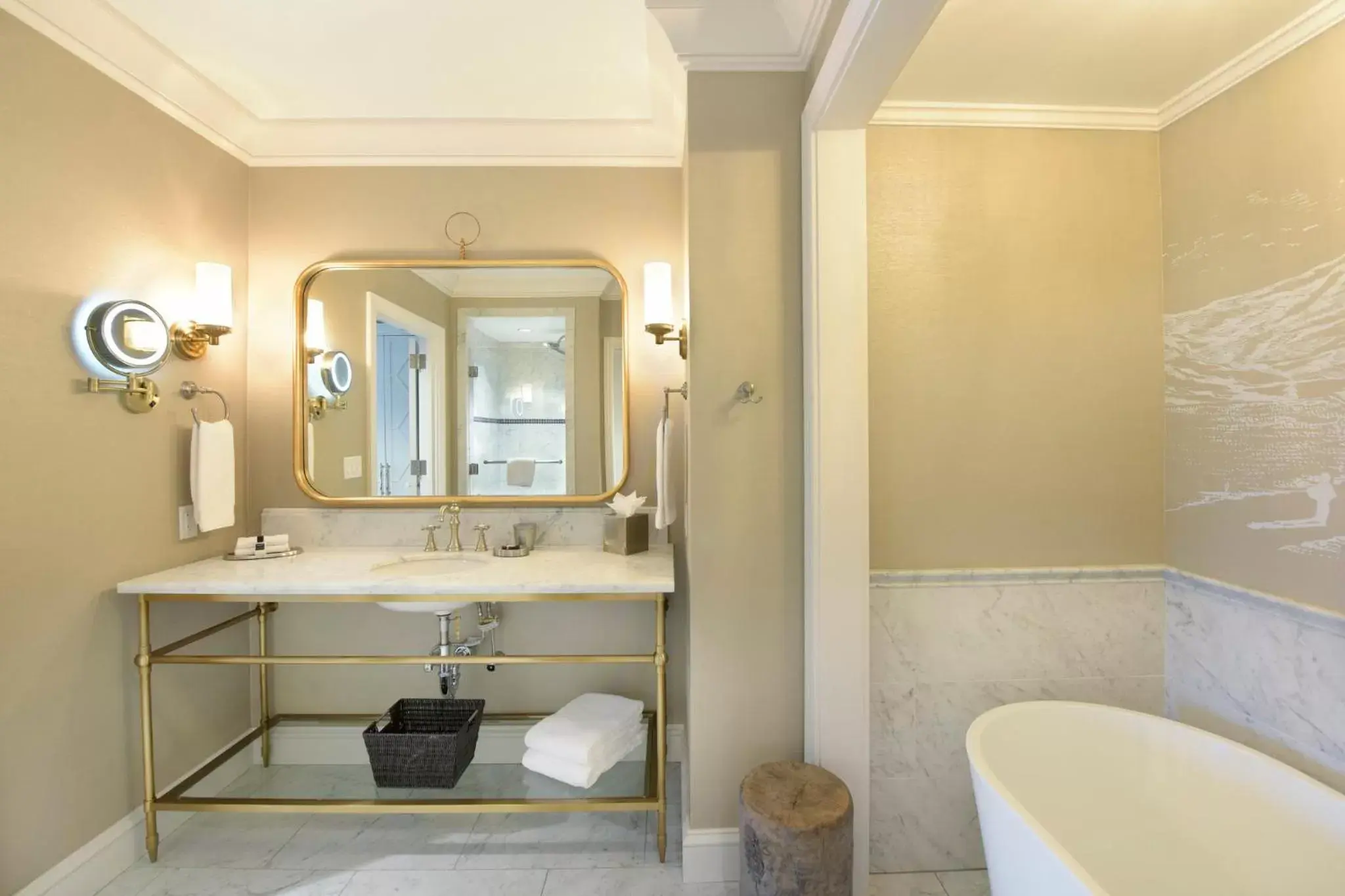 Bathroom in Omni Mount Washington Resort