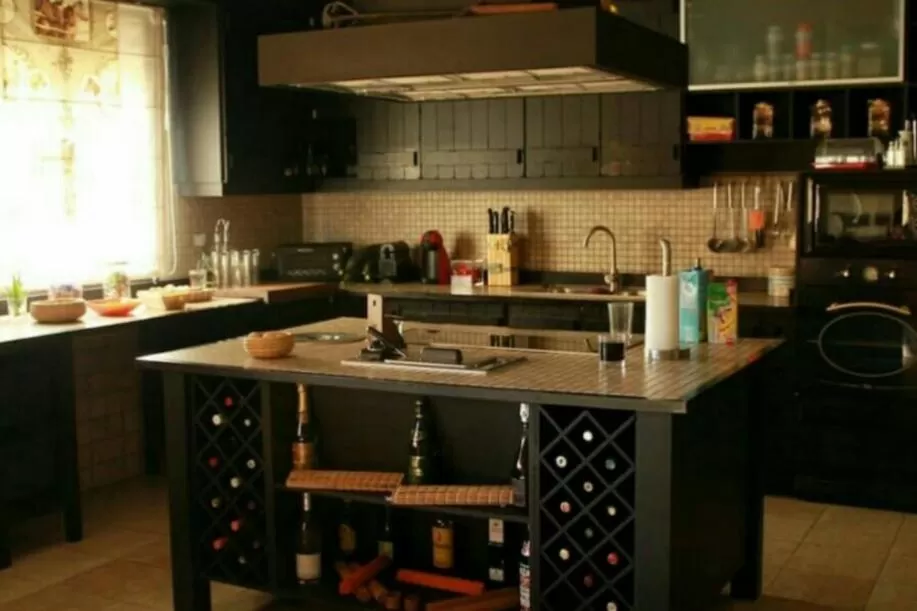Kitchen or kitchenette in Casa Rural Ecuestre