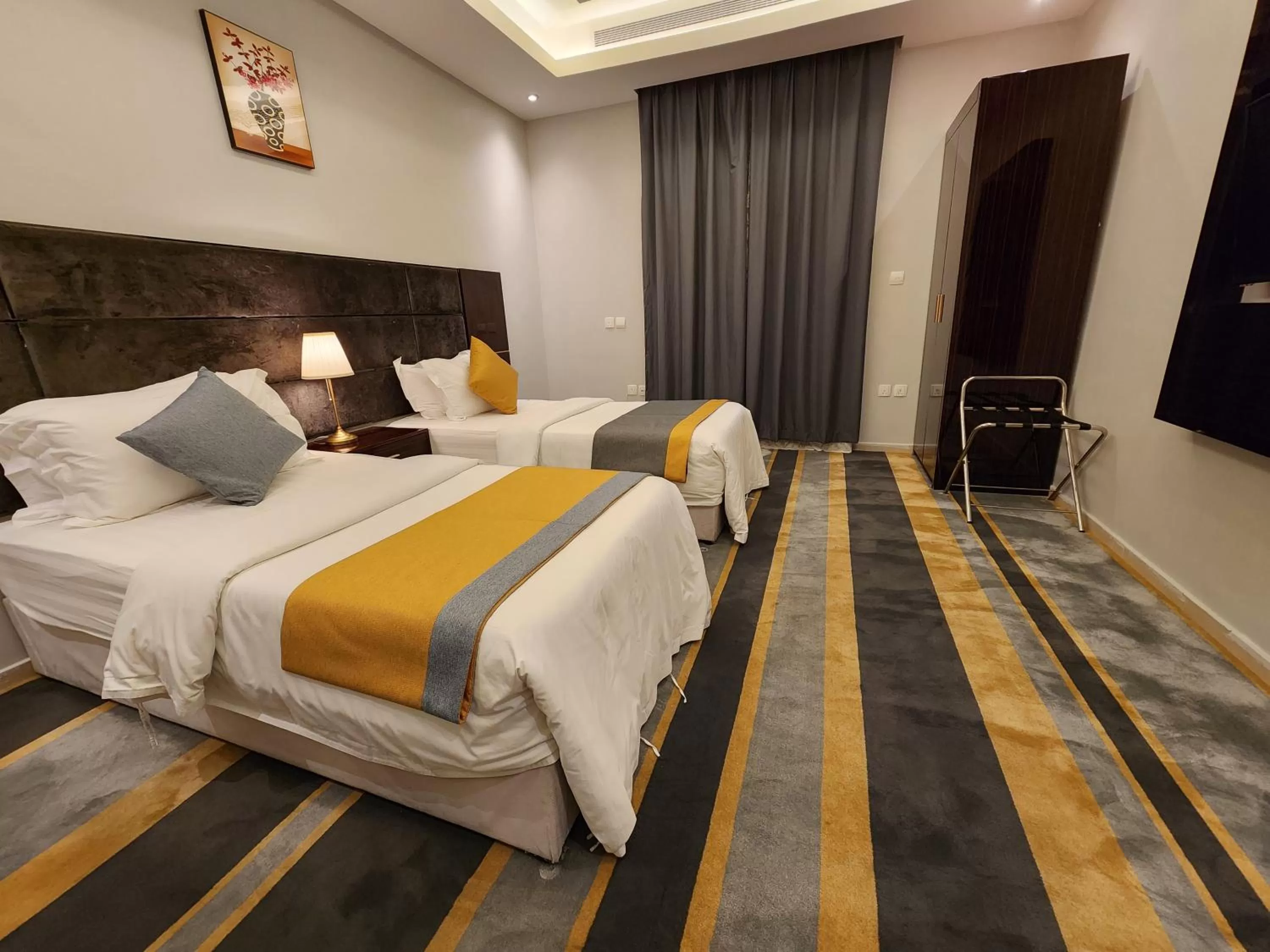 Bed in Rasis Serviced Apartments