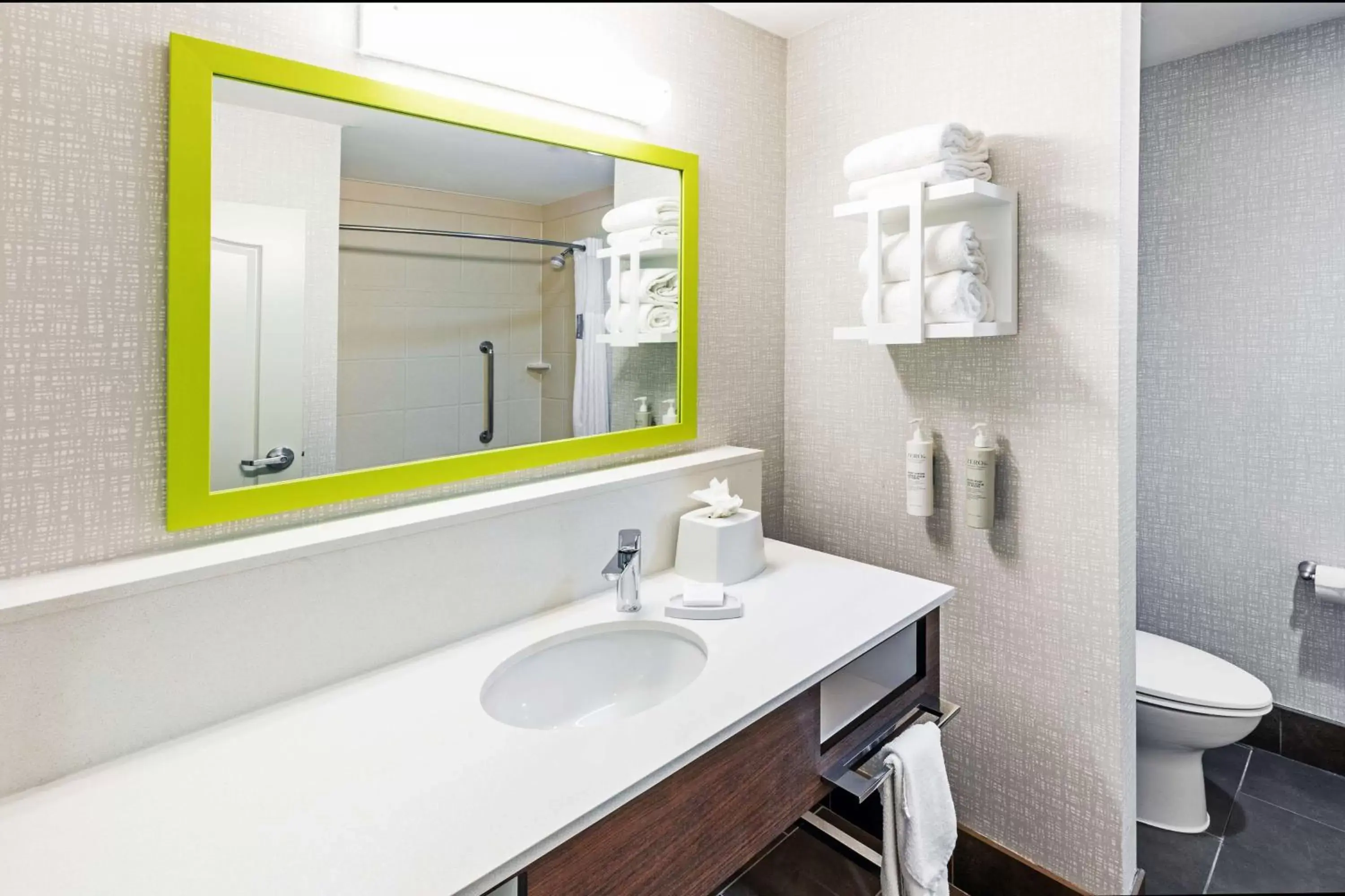 Bathroom in Hampton Inn and Suites Houston Central