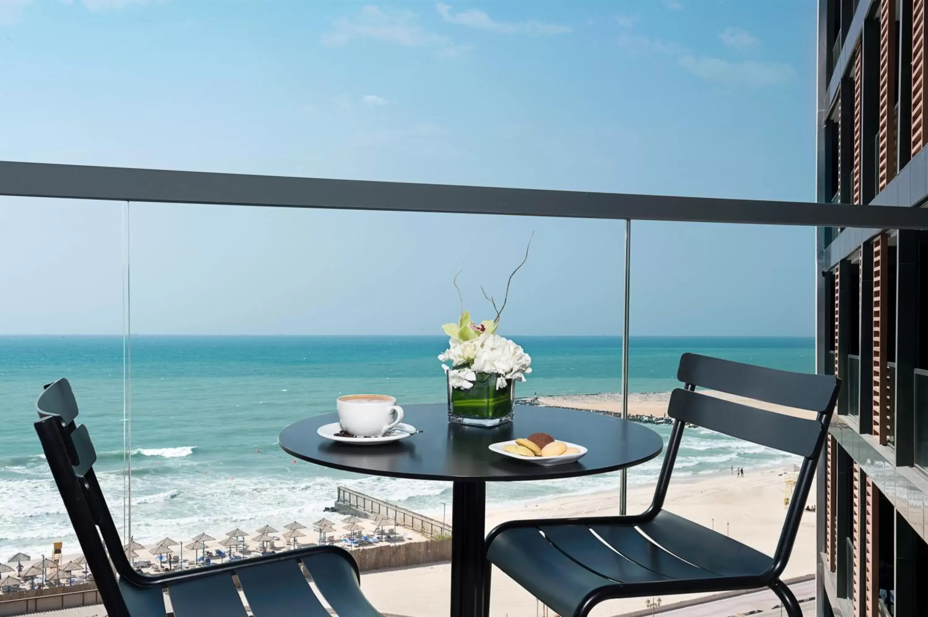 Balcony/Terrace in Wyndham Garden Ajman Corniche