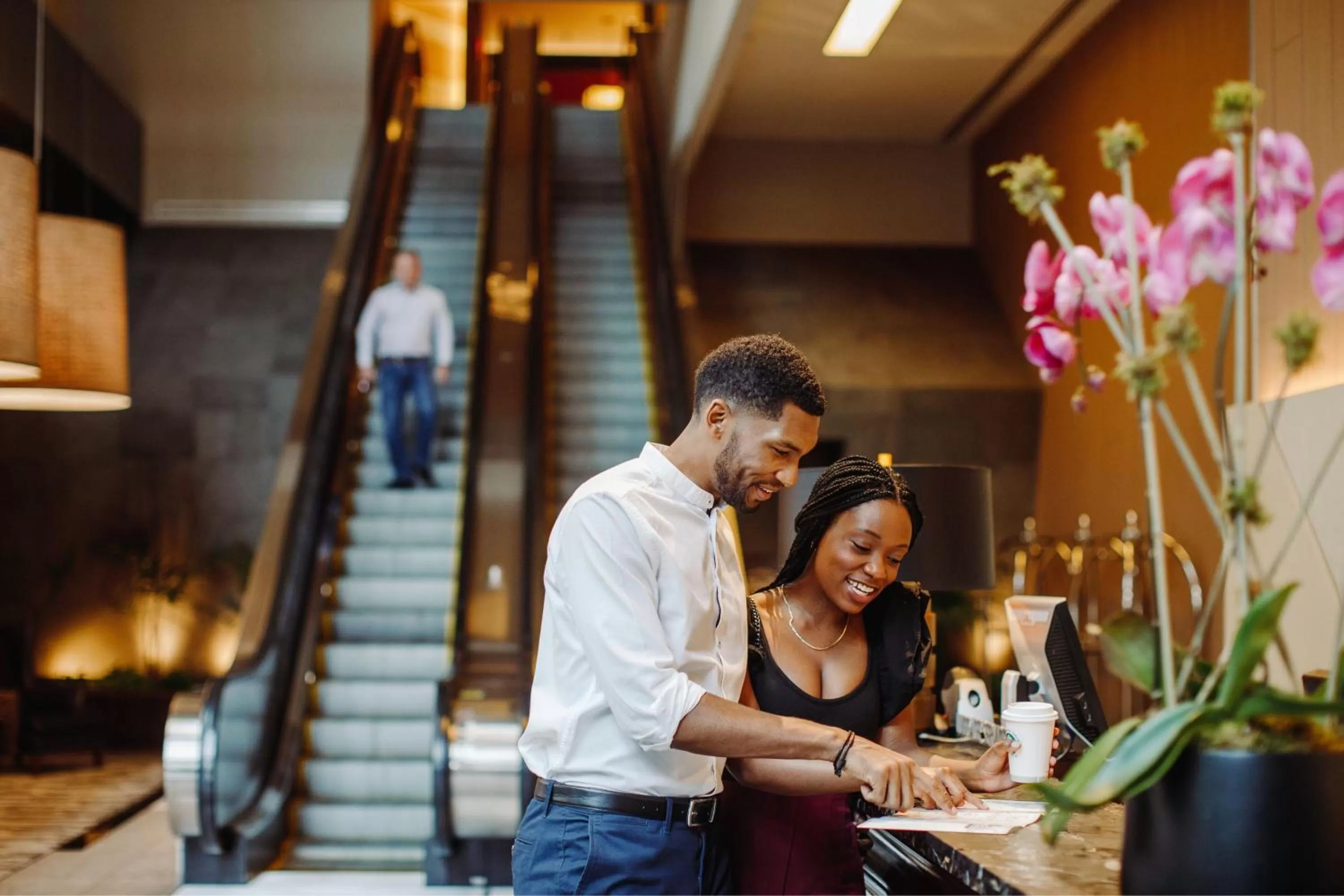 Lobby or reception in The Westin New York at Times Square