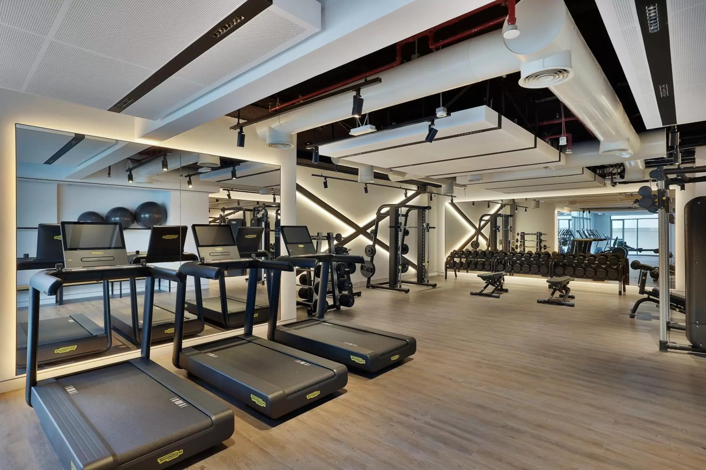 Fitness centre/facilities, Fitness Center/Facilities in Doubletree By Hilton Abu Dhabi Yas Island Residences