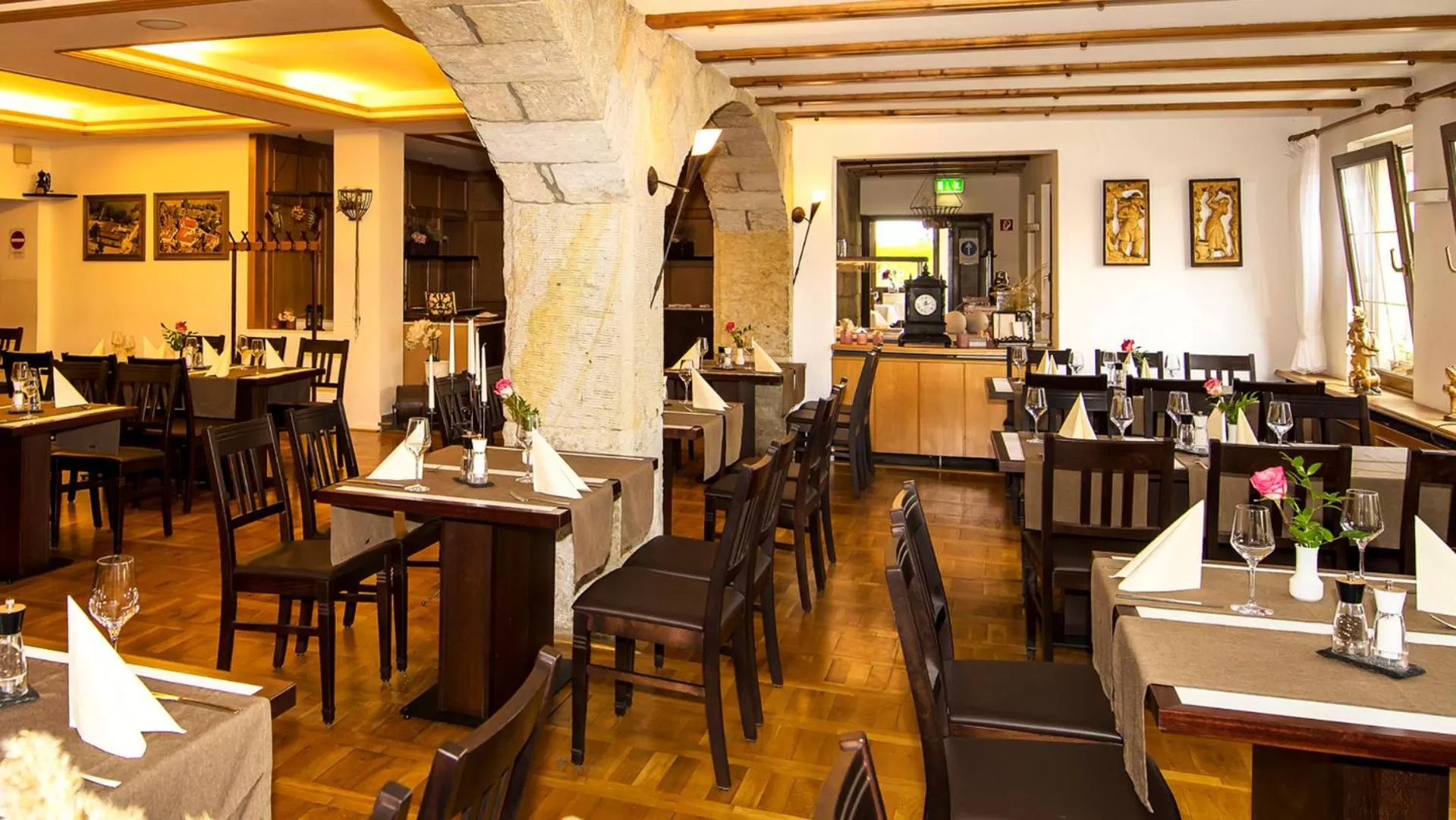 Restaurant/places to eat in Hotel Zur Post