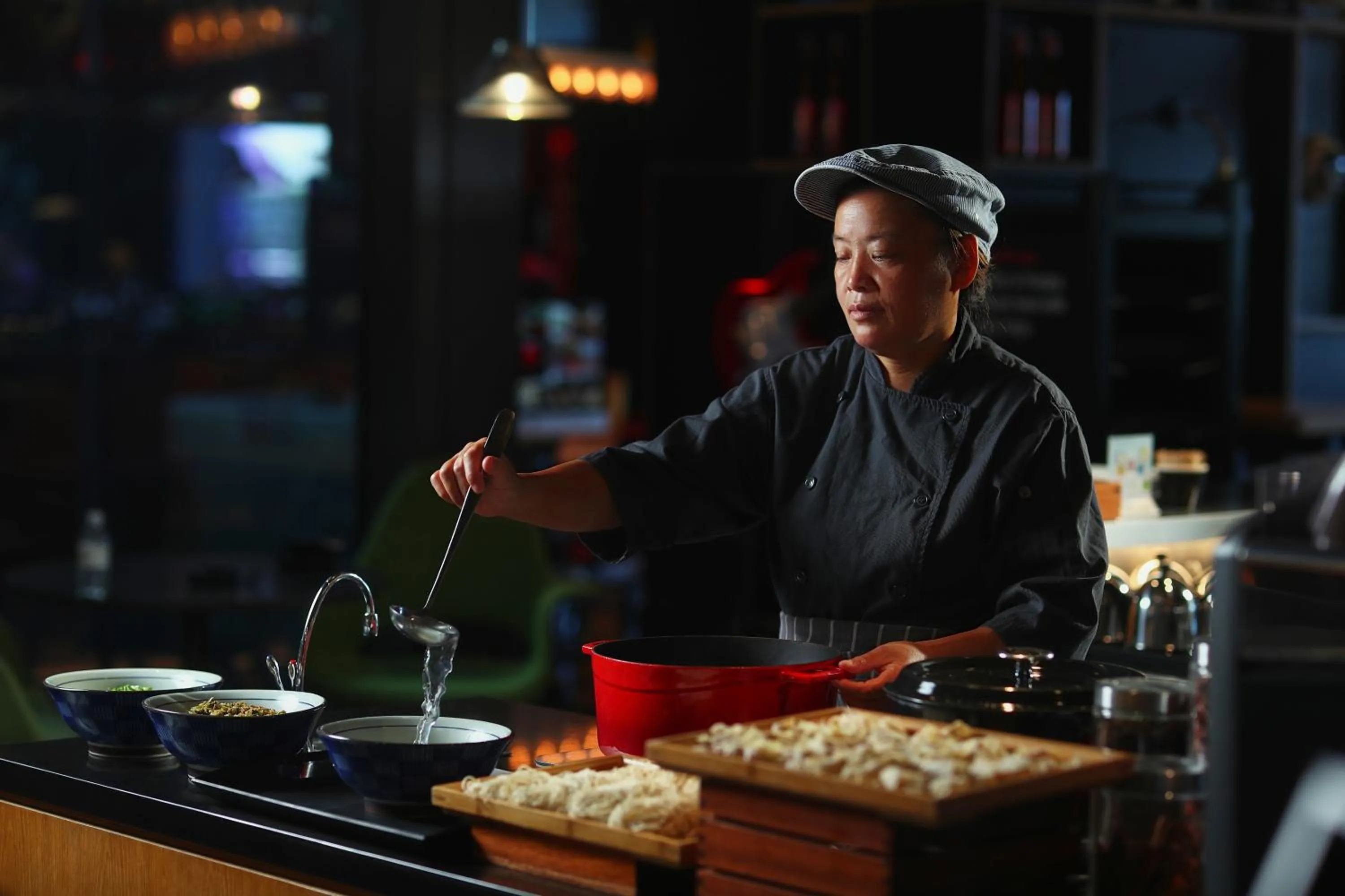 Buffet breakfast in YaTi by Artyzen Hongqiao Shanghai - Korean Street