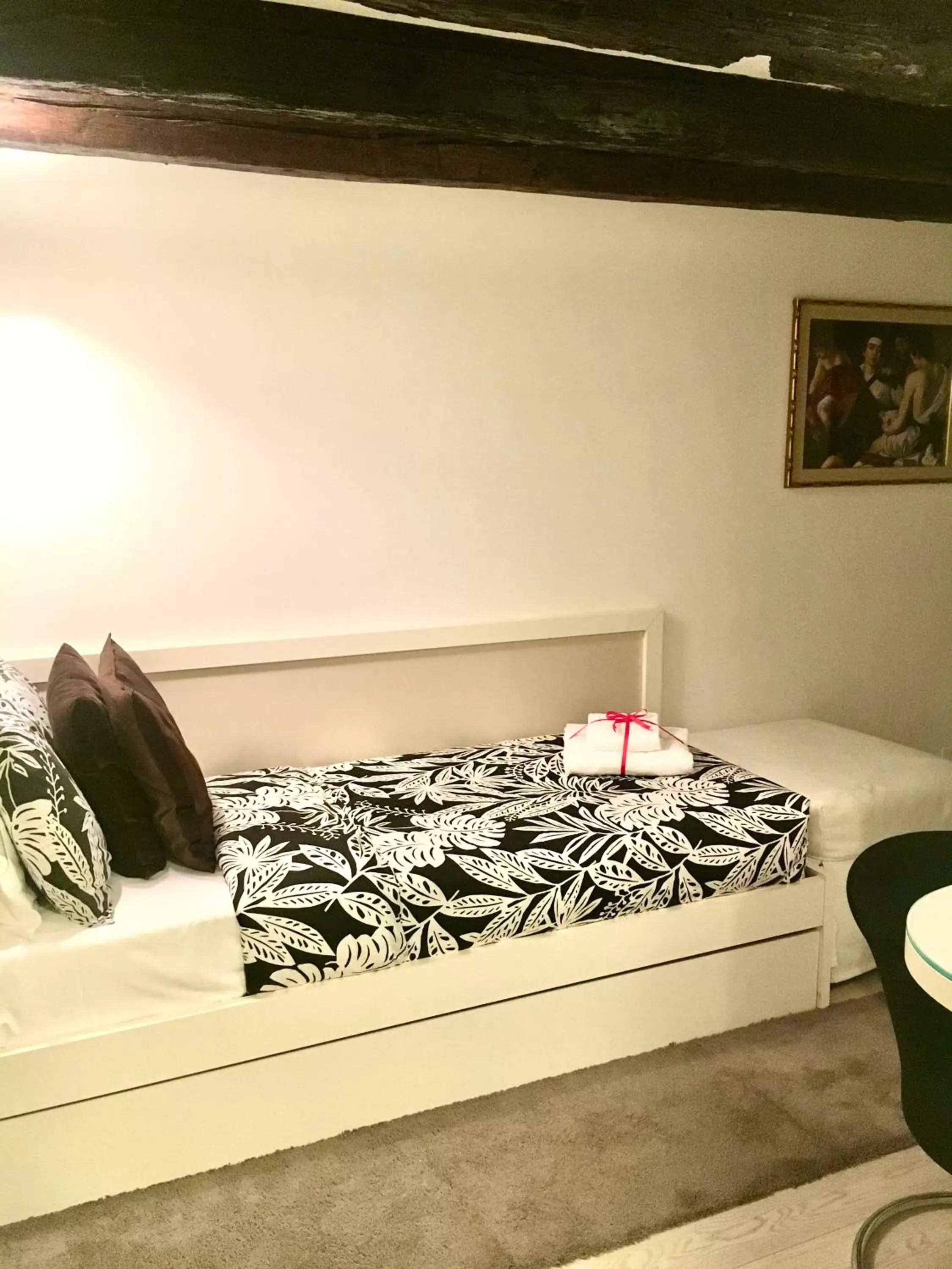 Bed in B&B Fortuny