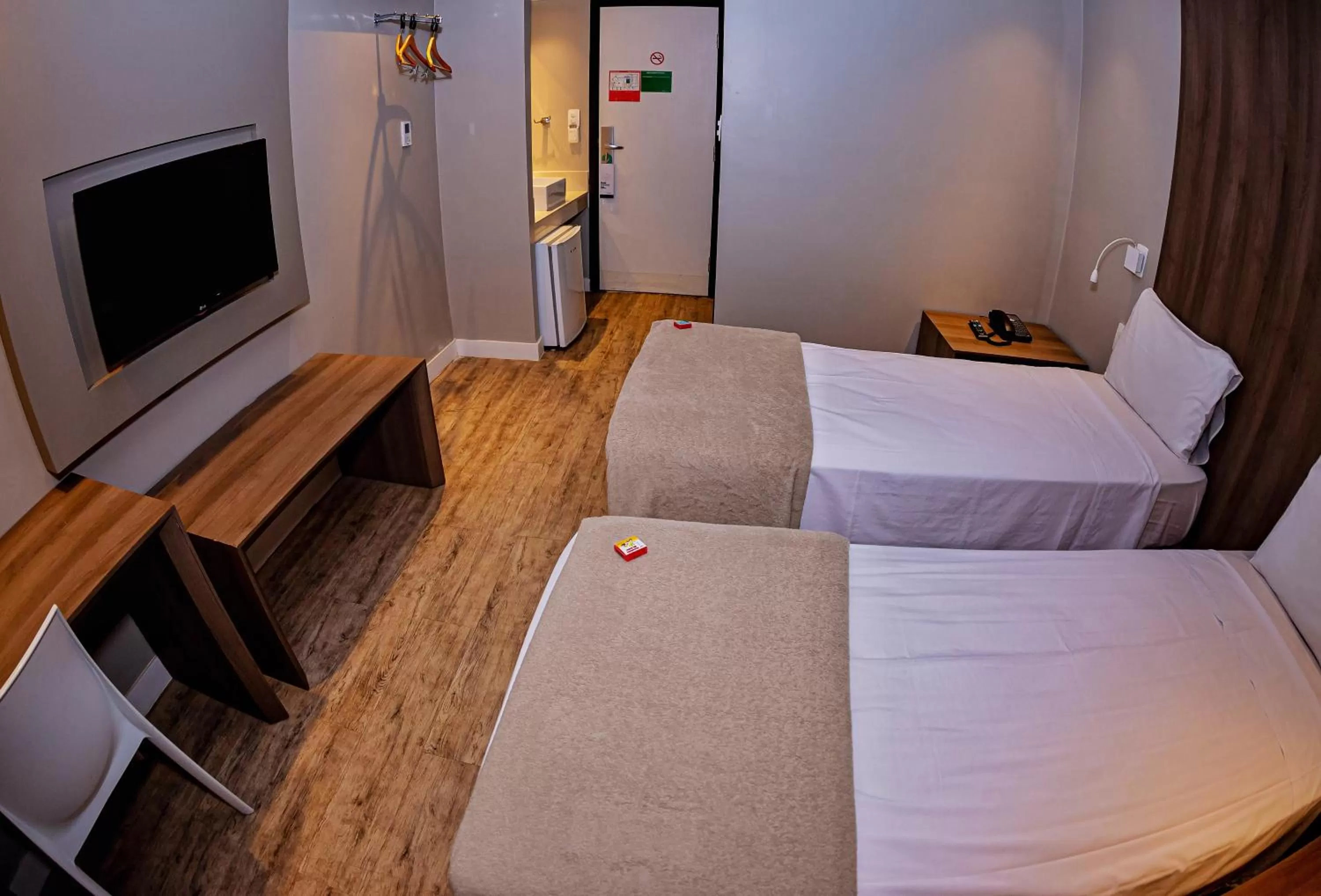 Photo of the whole room, Bed in The Hotel