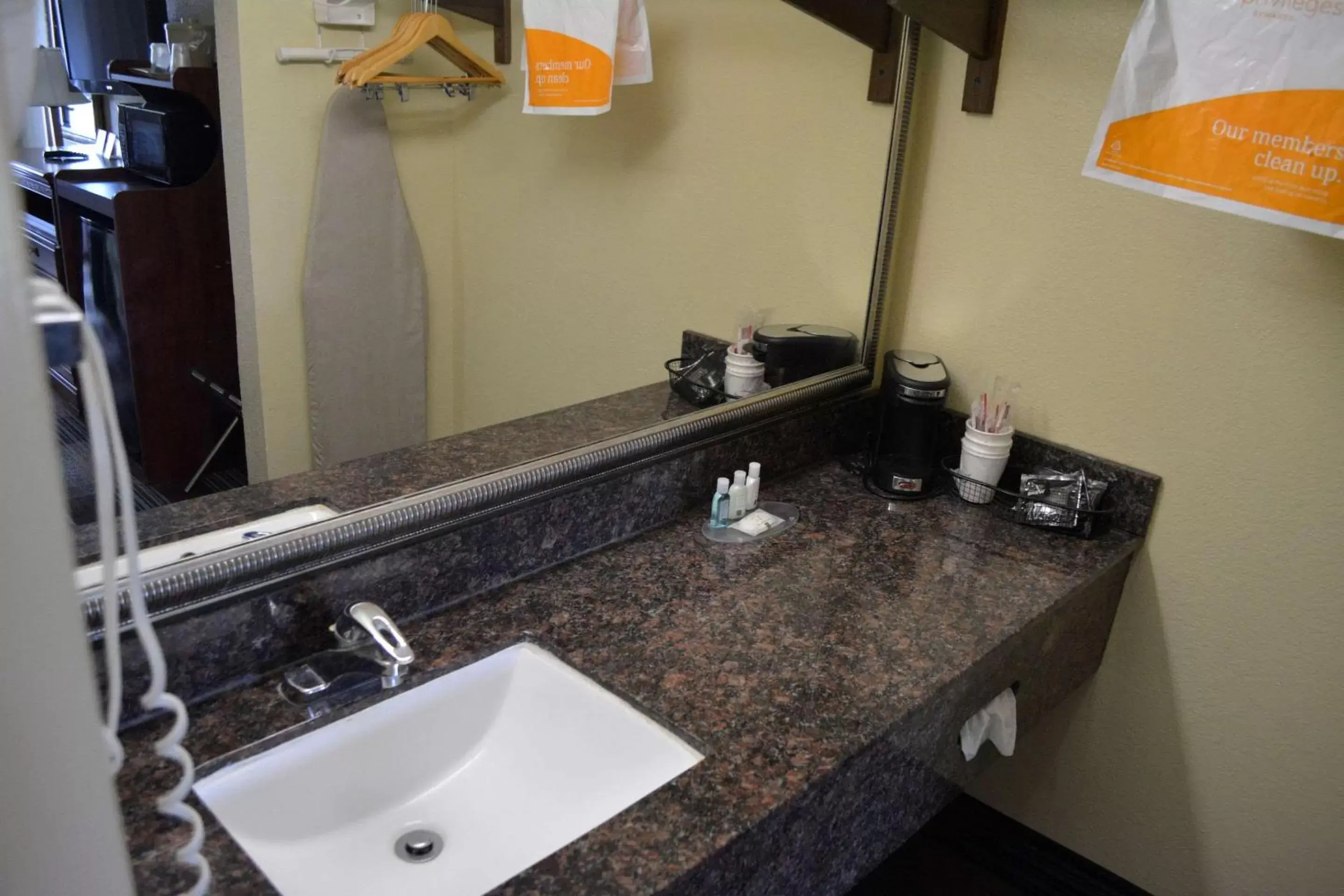 Bathroom in Quality Inn Midtown Savannah