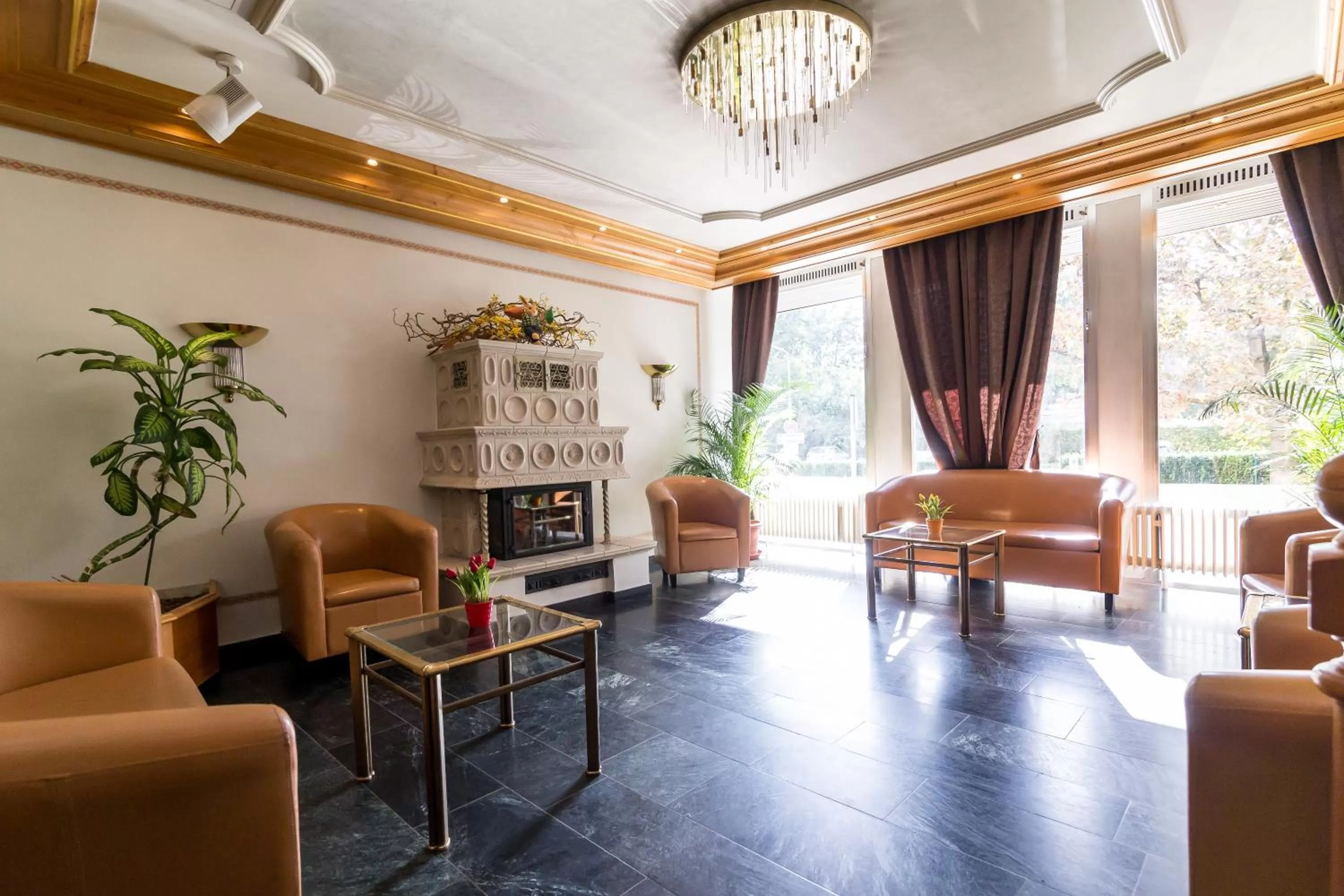 Lobby or reception in Tagungshotel Höchster Hof