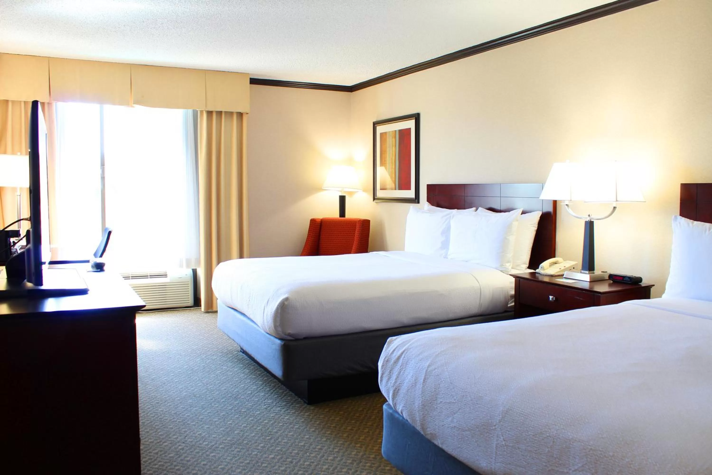 Bed in Hotel Burbank