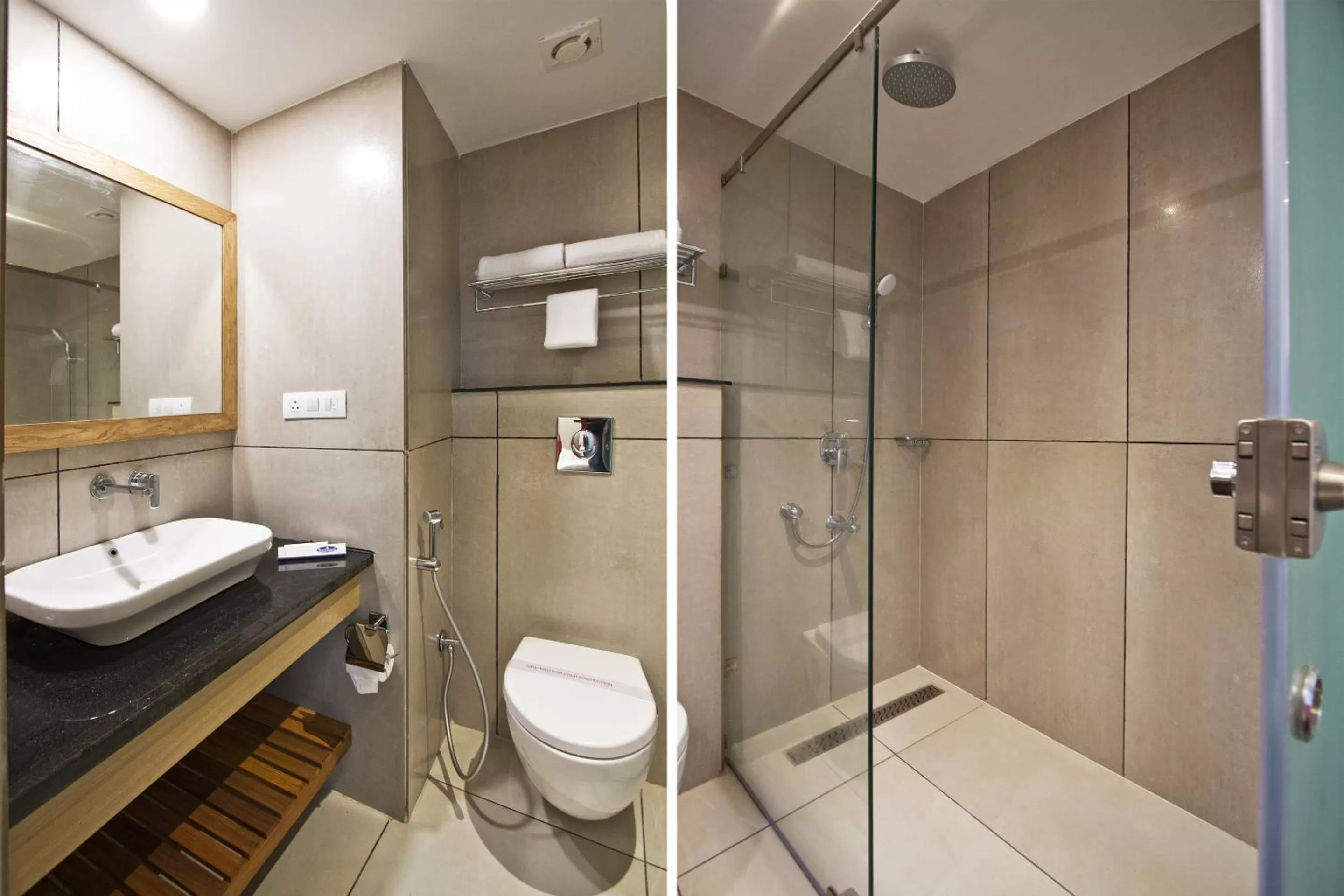 Shower in The Whitestone Resorts