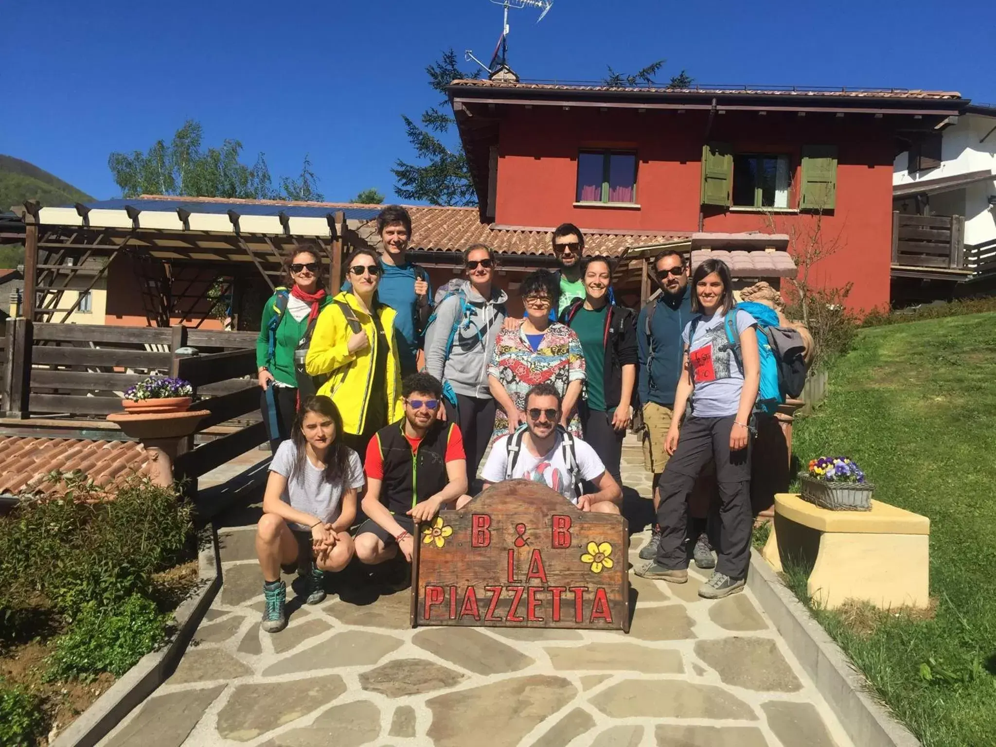 People in B&B La Piazzetta