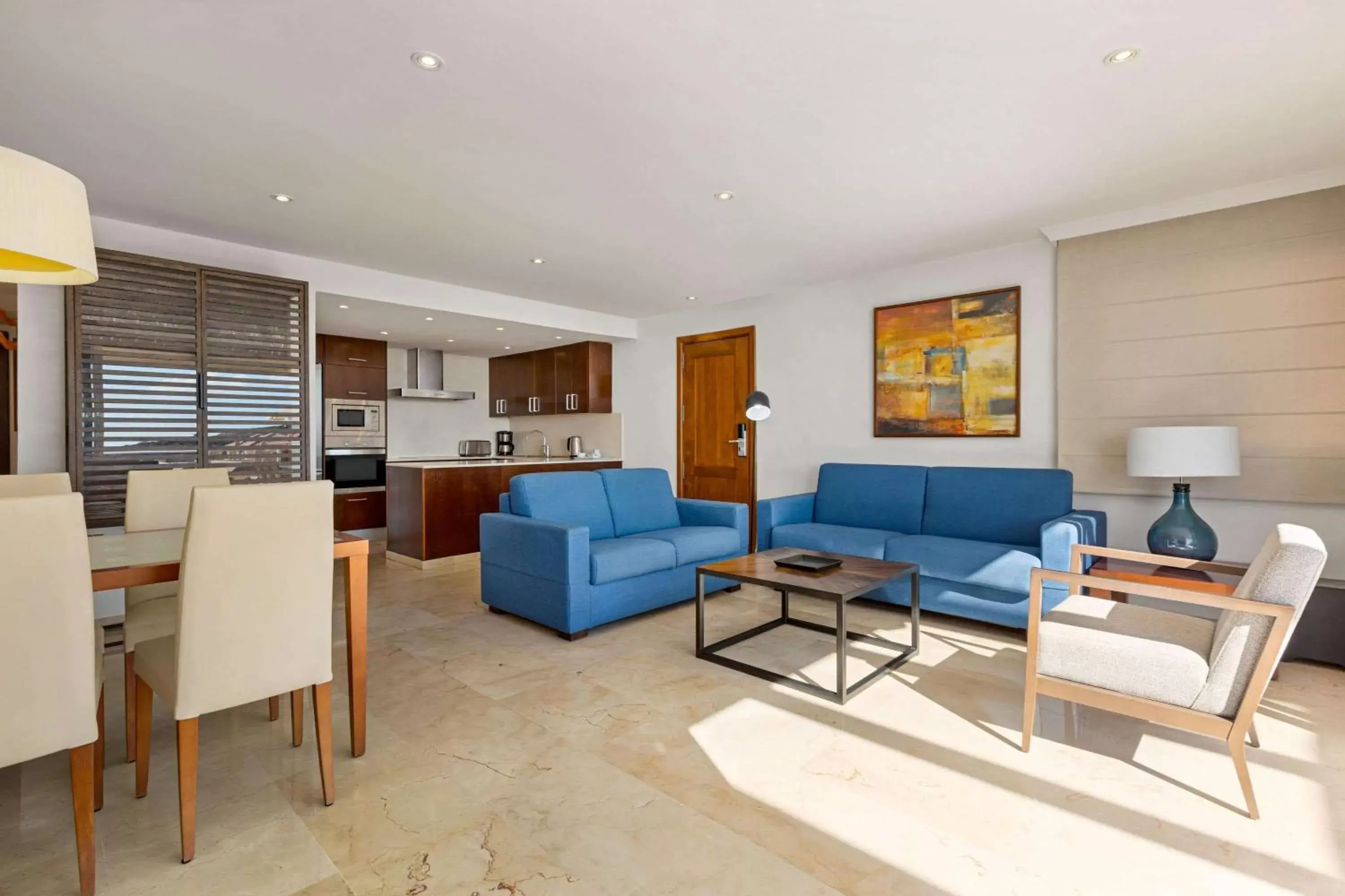 Bed, Seating Area in Wyndham Residences Costa Adeje