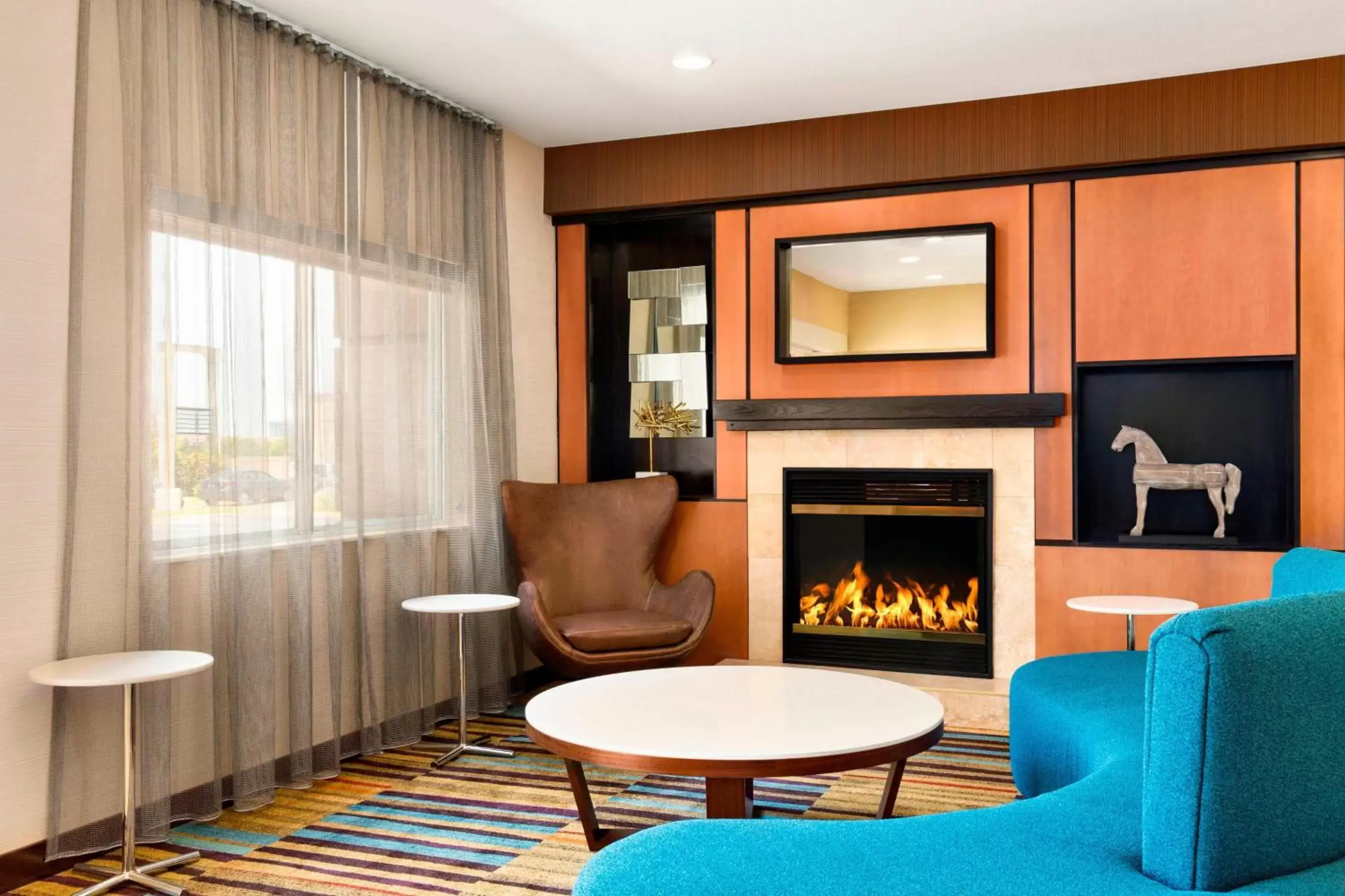 Lobby or reception, Seating Area in Fairfield Inn & Suites Oklahoma City Quail Springs/South Edmond