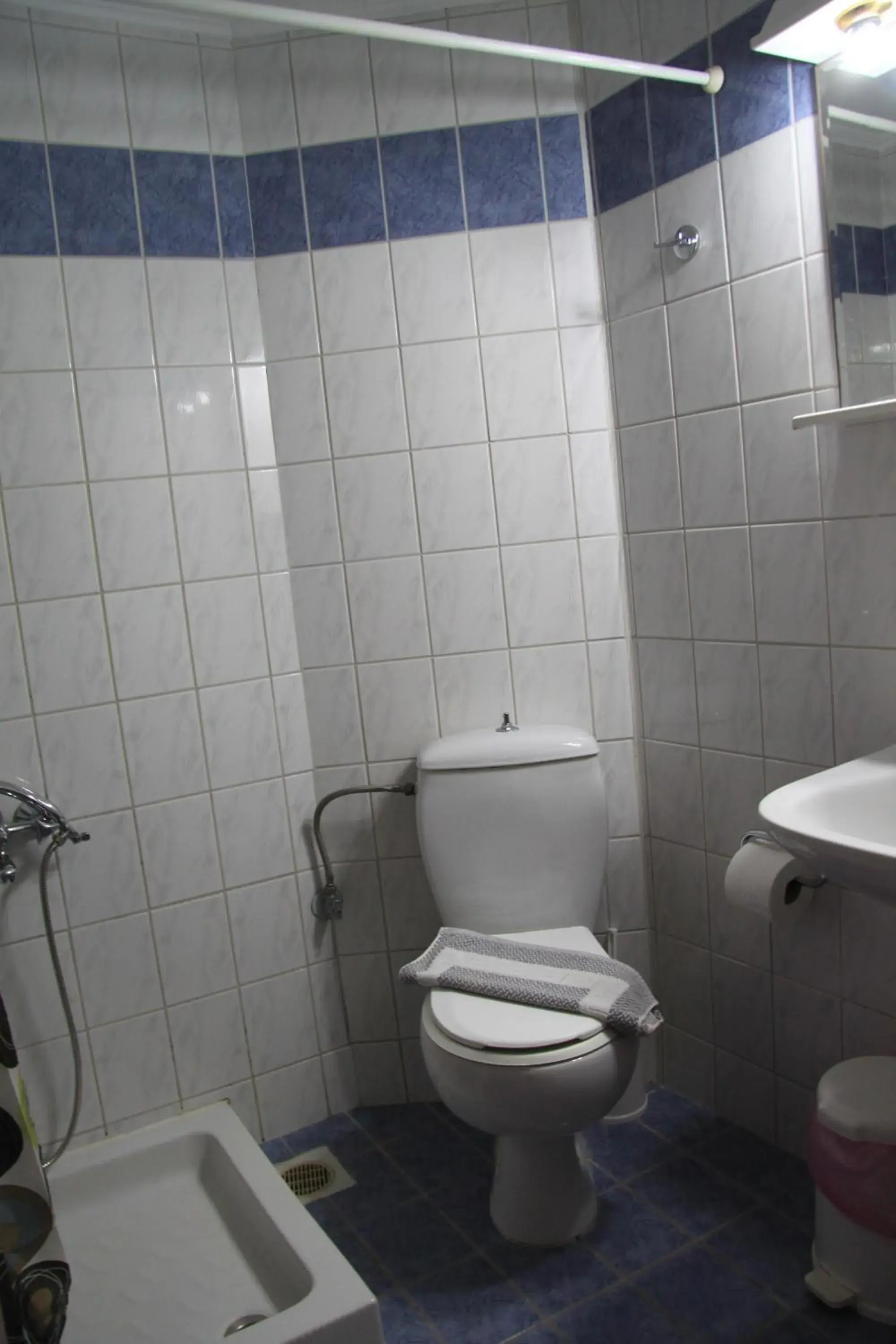 Bathroom in Danaos Hotel