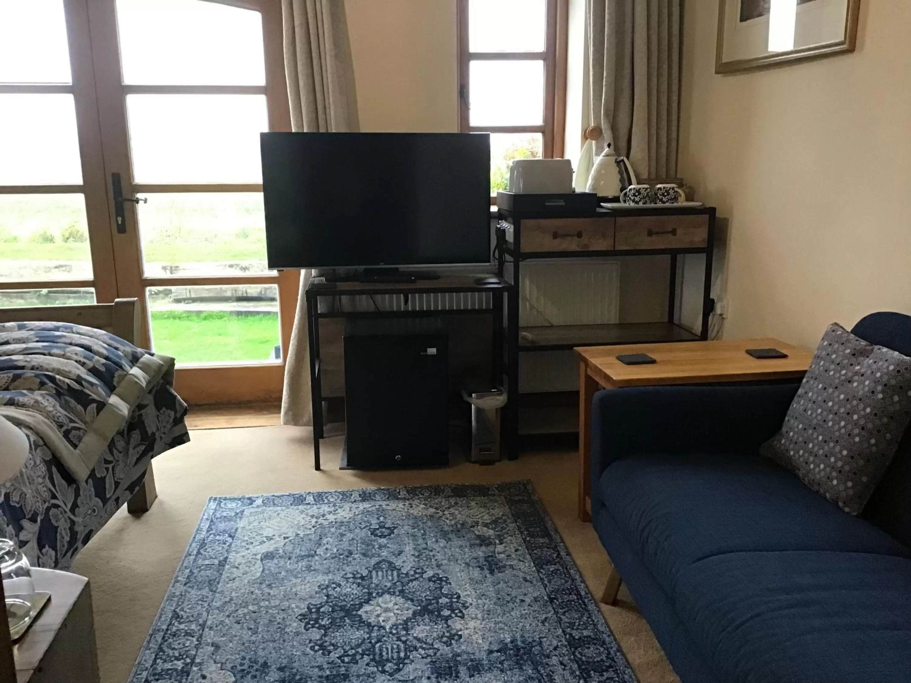 Seating area in Old Chapel Forge