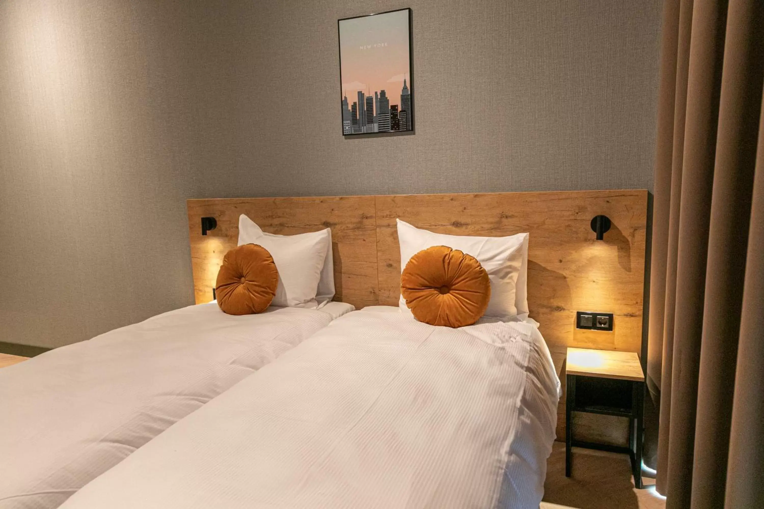 Bed in Distrikt Hotels Amsterdam Zaandam