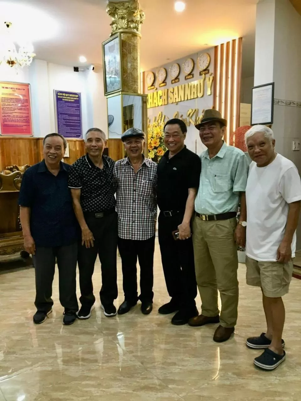 Lobby or reception in Nhu Y Hotel