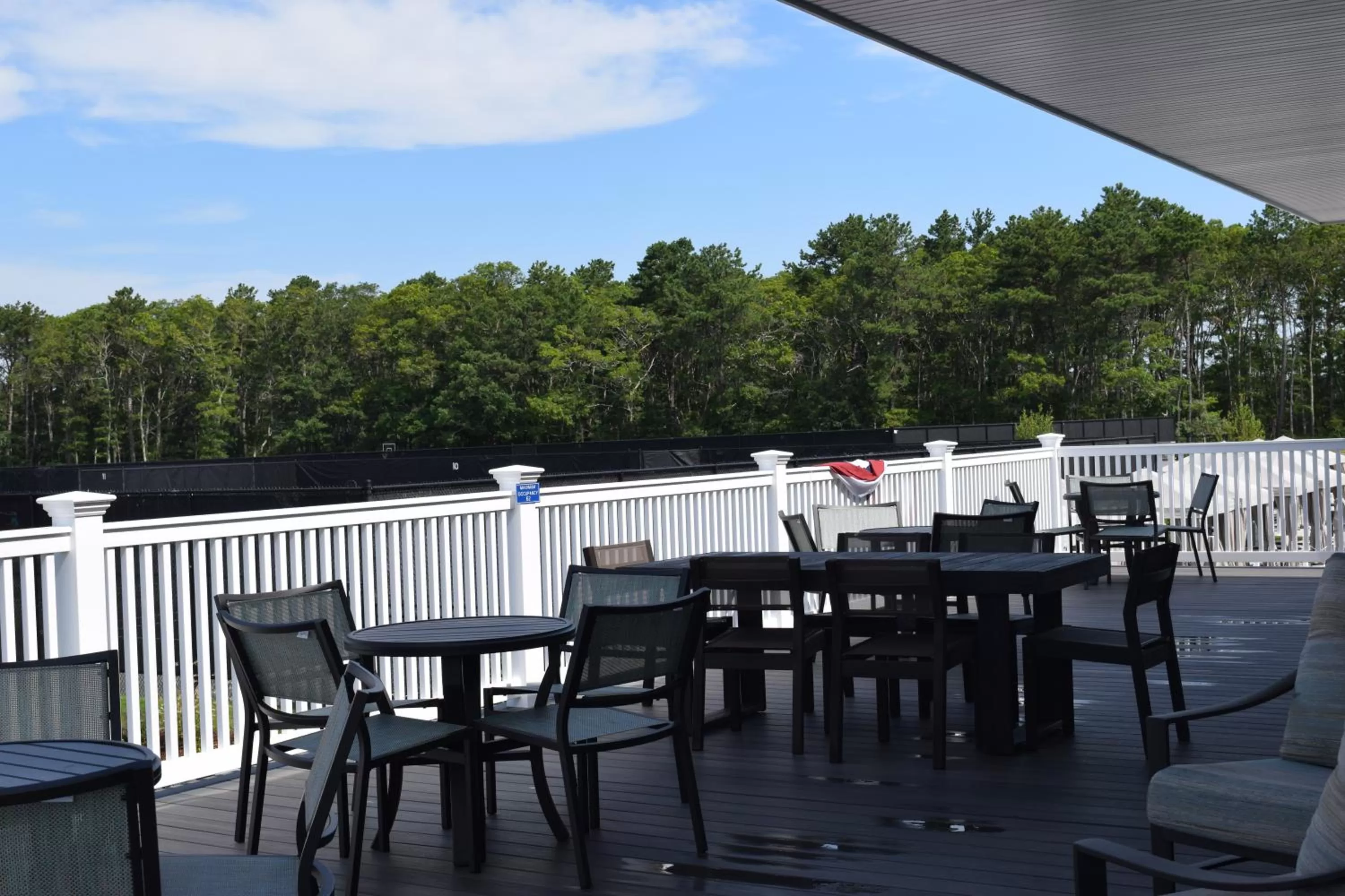 Patio in The Club at New Seabury