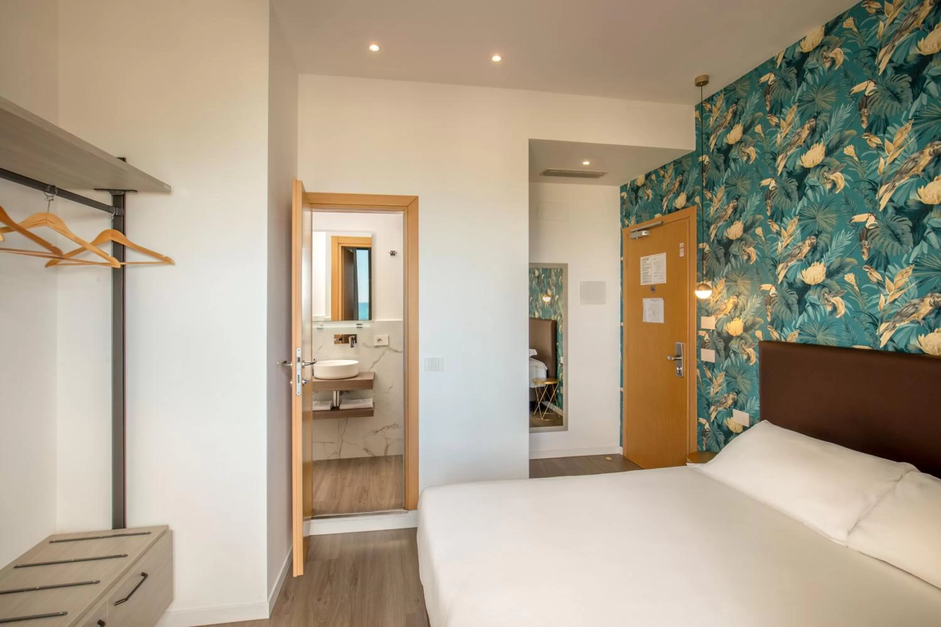 Bed in Hotel La Scaletta