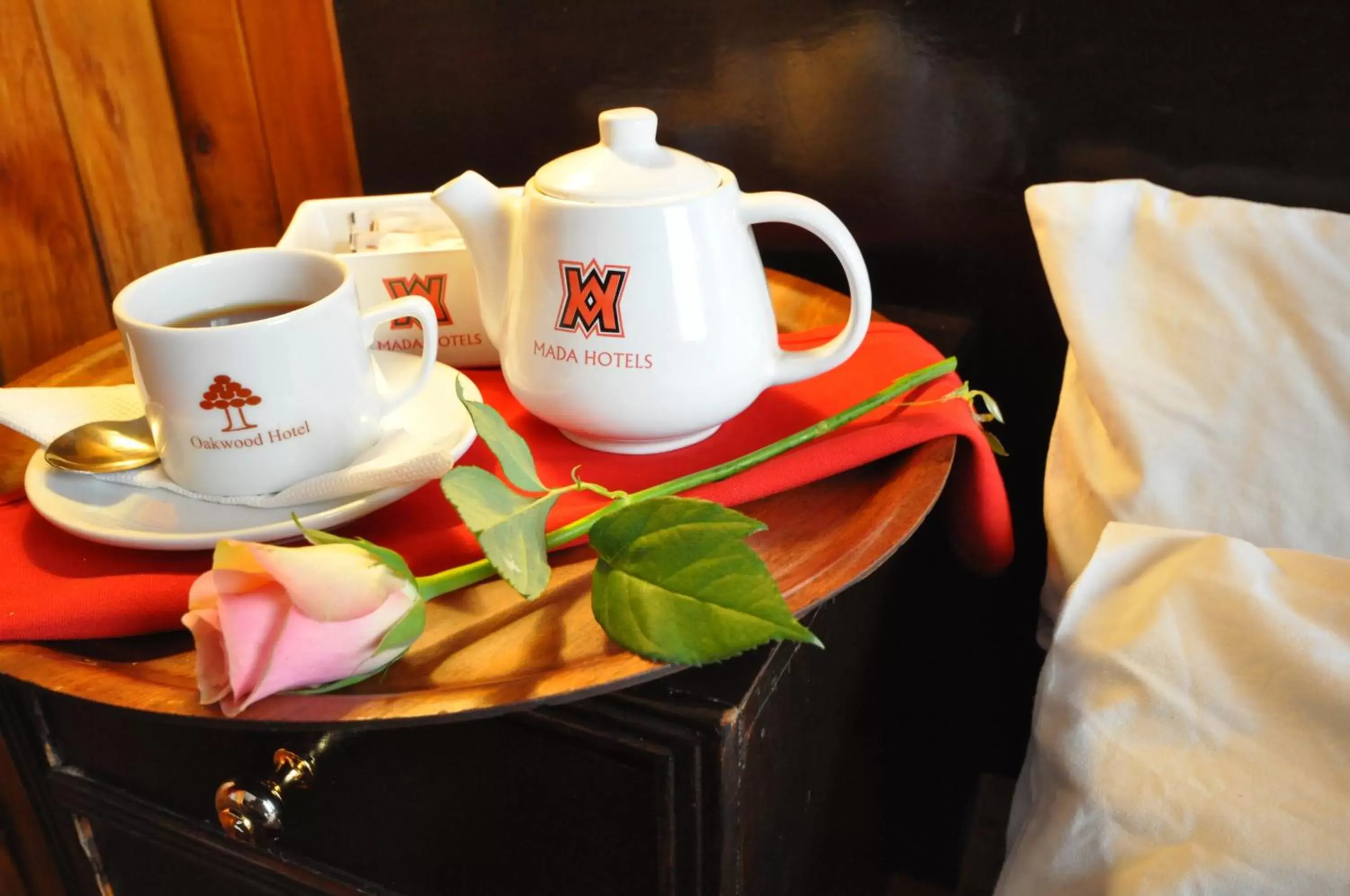 Continental breakfast in The Oakwood Hotel