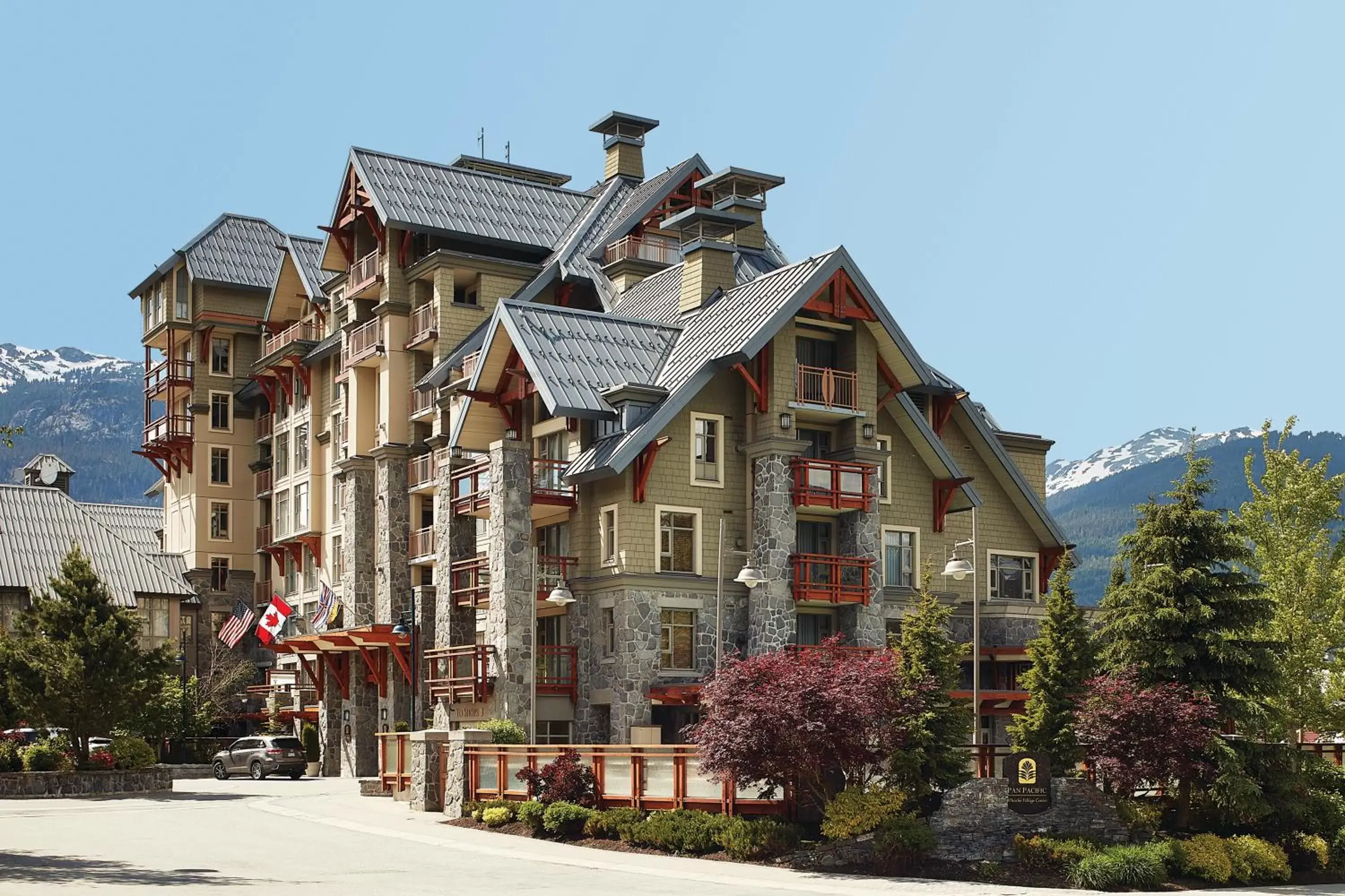 Property Building in Pan Pacific Whistler Village Centre