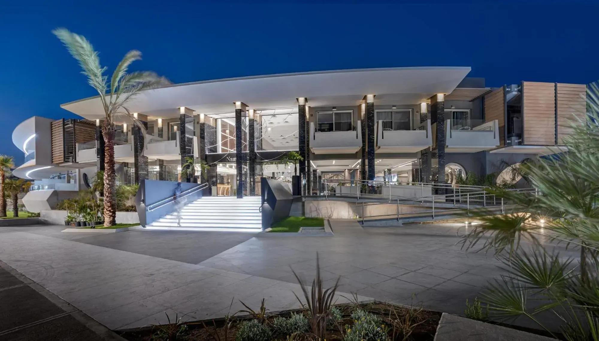 Property building in Nautilux Rethymno by Mage Hotels Property building in Nautilux Rethymno by Mage Hotels