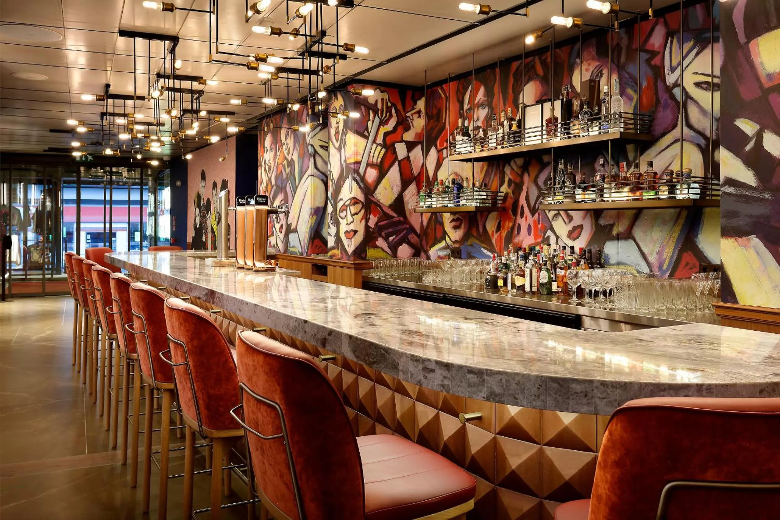 Lounge or bar in Hard Rock Hotel Madrid