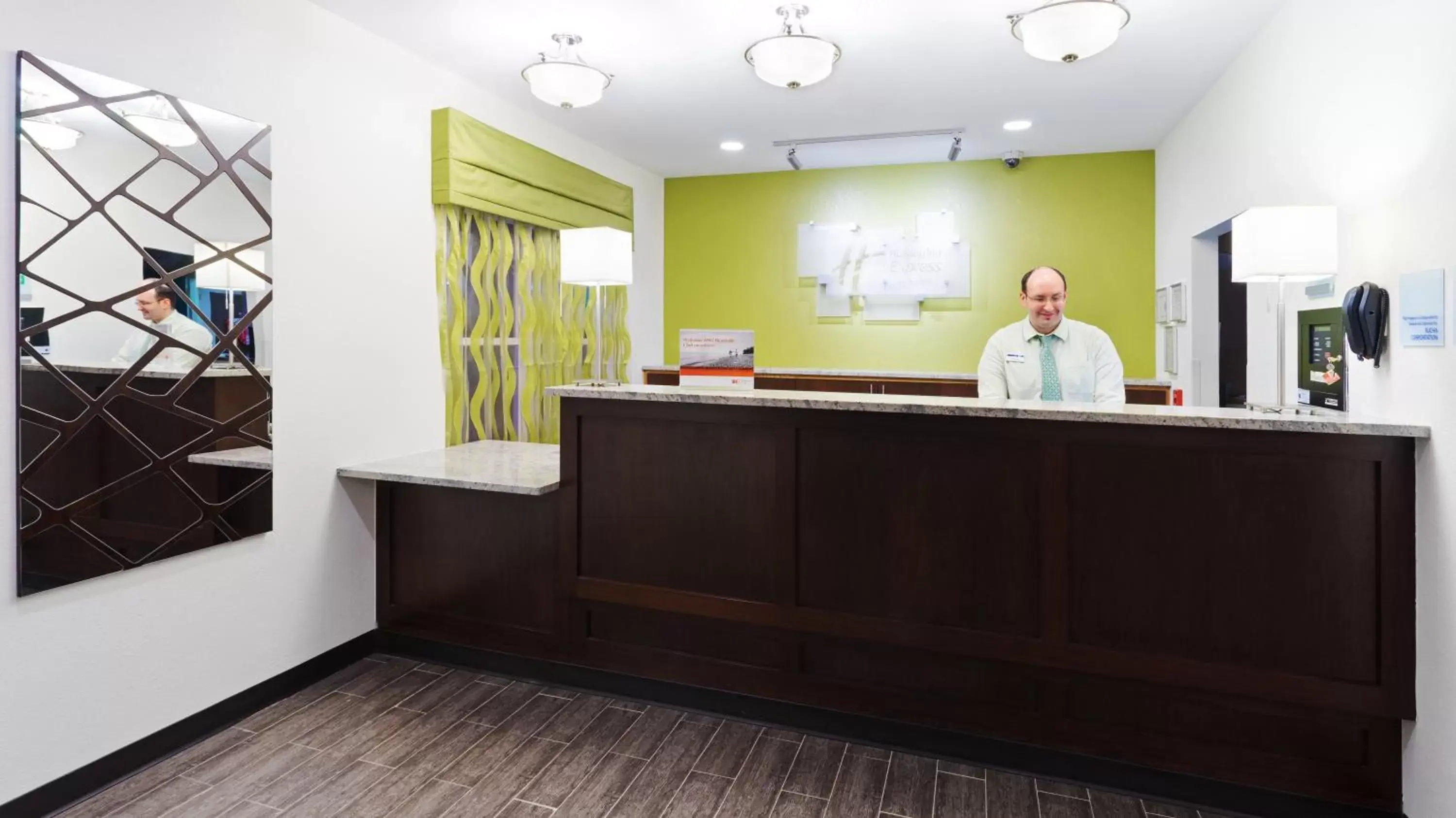 Property building, Lobby/Reception in Holiday Inn Express & Suites Wyomissing, an IHG Hotel